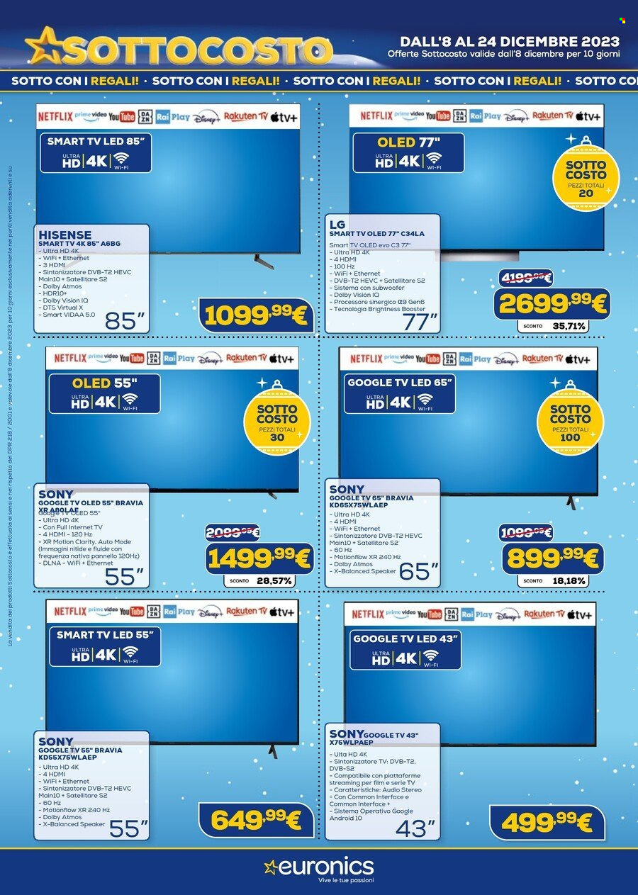 Leták Euronics - 8.12.2023 - 24.12.2023. Strana 2