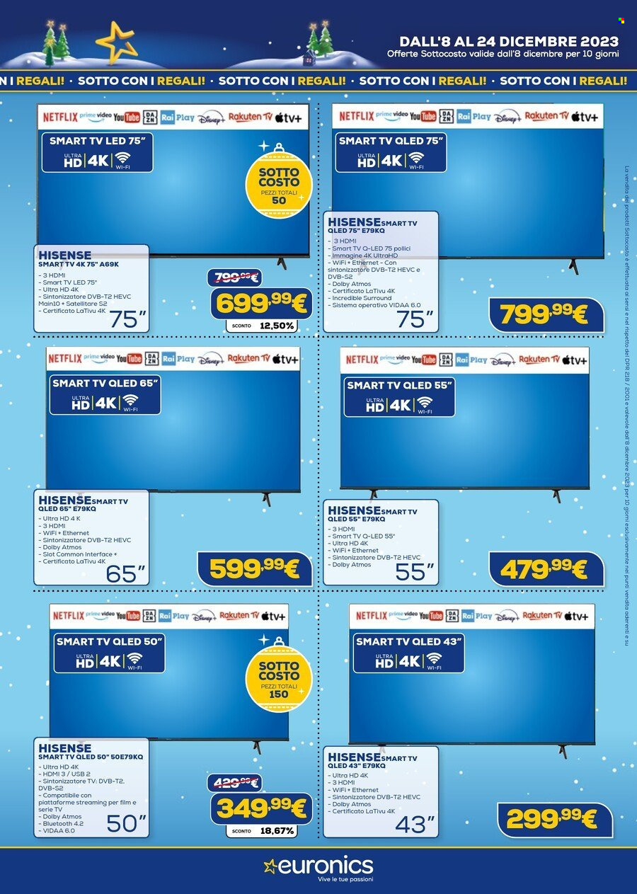 Leták Euronics - 8.12.2023 - 24.12.2023. Strana 3