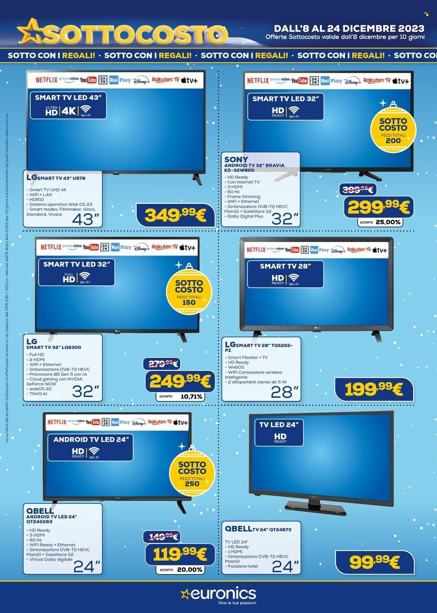 Leták Euronics - 8.12.2023 - 24.12.2023. Strana 4