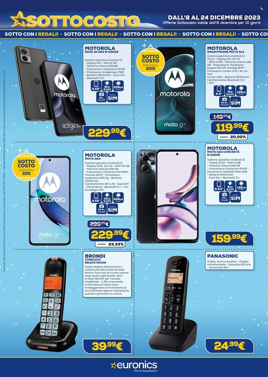 Volantino Euronics - 8/12/2023 - 24/12/2023. Pagina 8