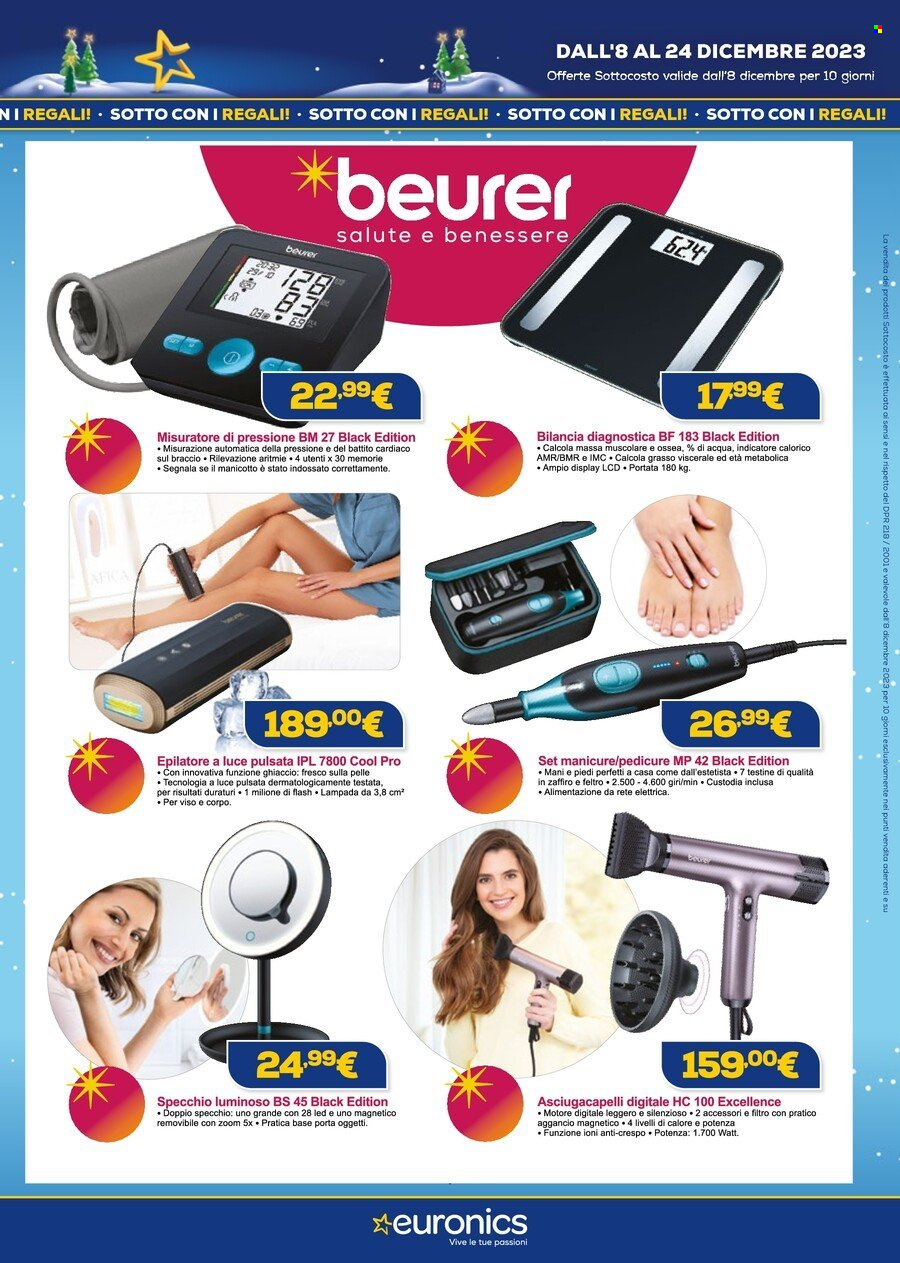 Volantino Euronics - 8/12/2023 - 24/12/2023. Pagina 22