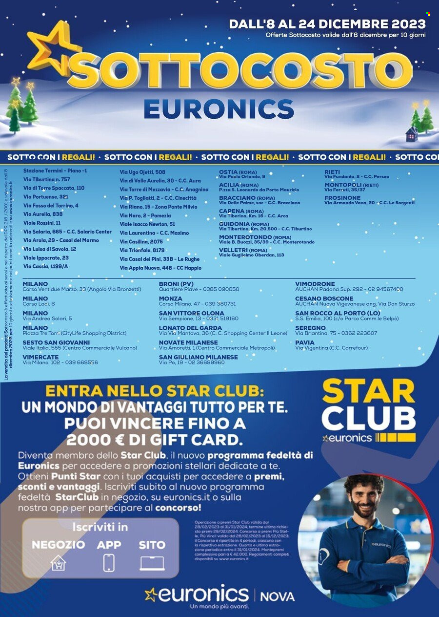 Volantino Euronics - 8/12/2023 - 24/12/2023. Pagina 25