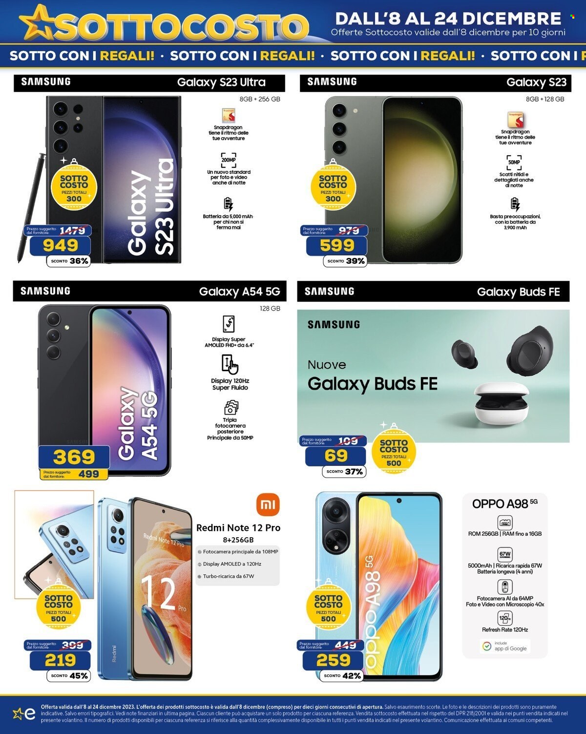 Volantino Euronics - 8/12/2023 - 24/12/2023. Pagina 4