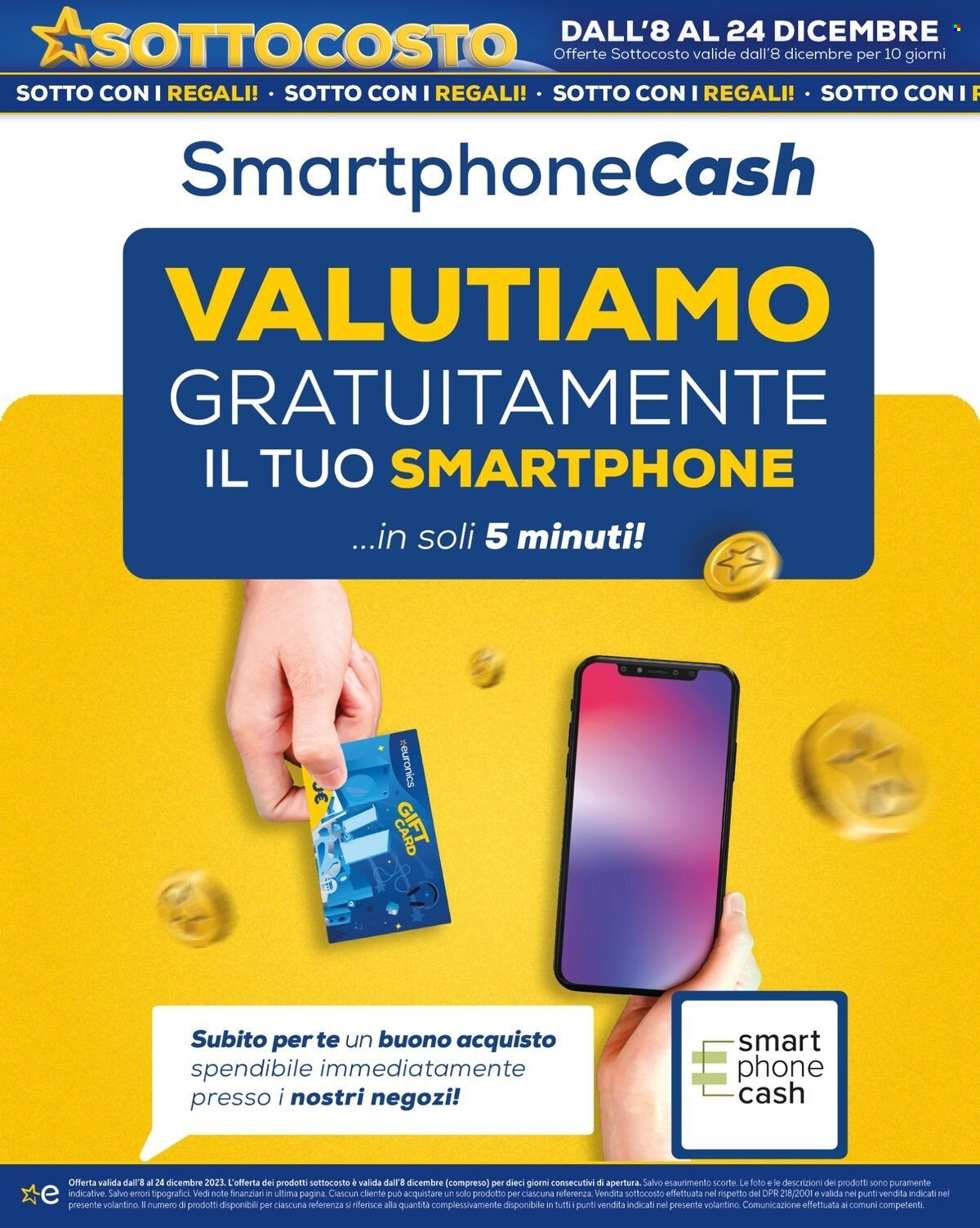 Volantino Euronics - 8/12/2023 - 24/12/2023. Pagina 8