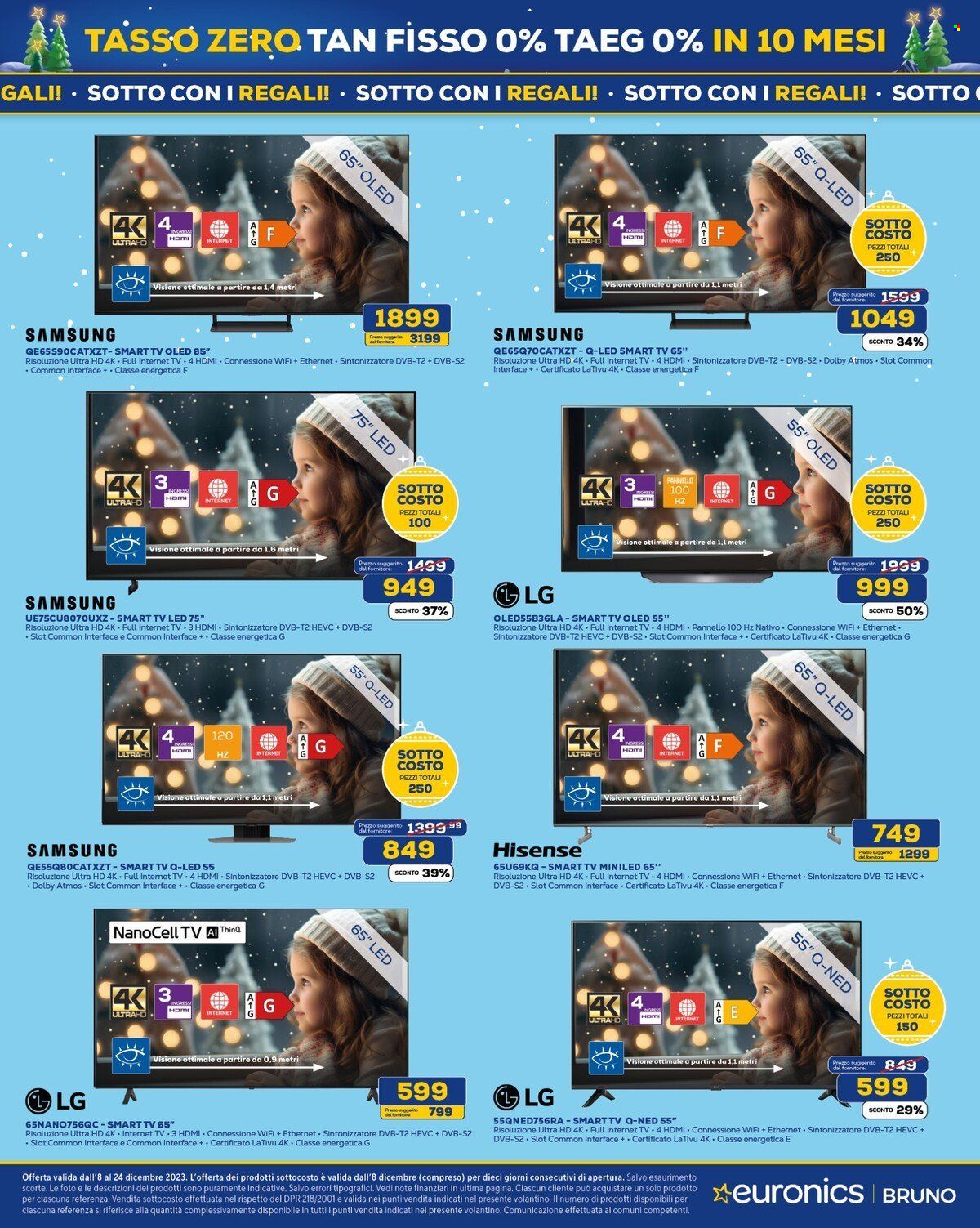 Volantino Euronics - 8/12/2023 - 24/12/2023. Pagina 23