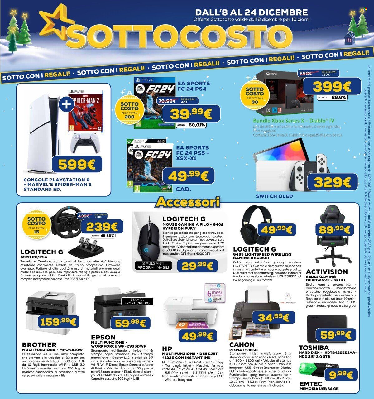Volantino Euronics - 8/12/2023 - 24/12/2023. Pagina 7