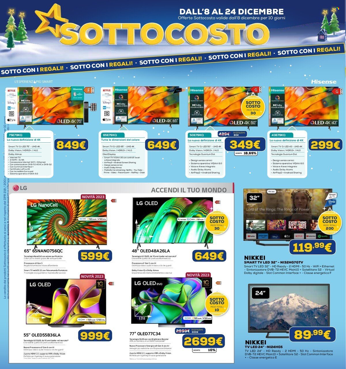 Volantino Euronics - 8/12/2023 - 24/12/2023. Pagina 10