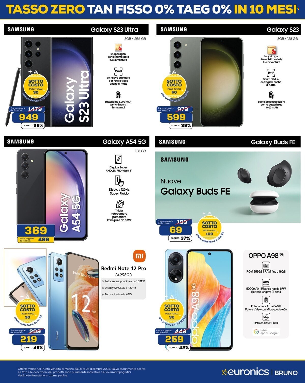 Volantino Euronics - 8/12/2023 - 24/12/2023. Pagina 4