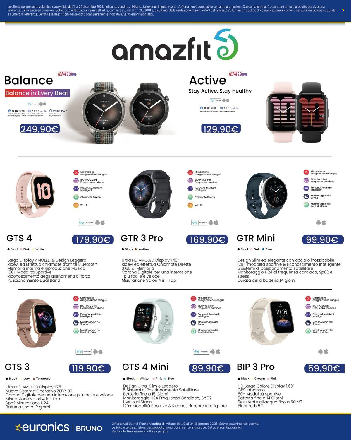 Volantino Euronics - 8/12/2023 - 24/12/2023. Pagina 7