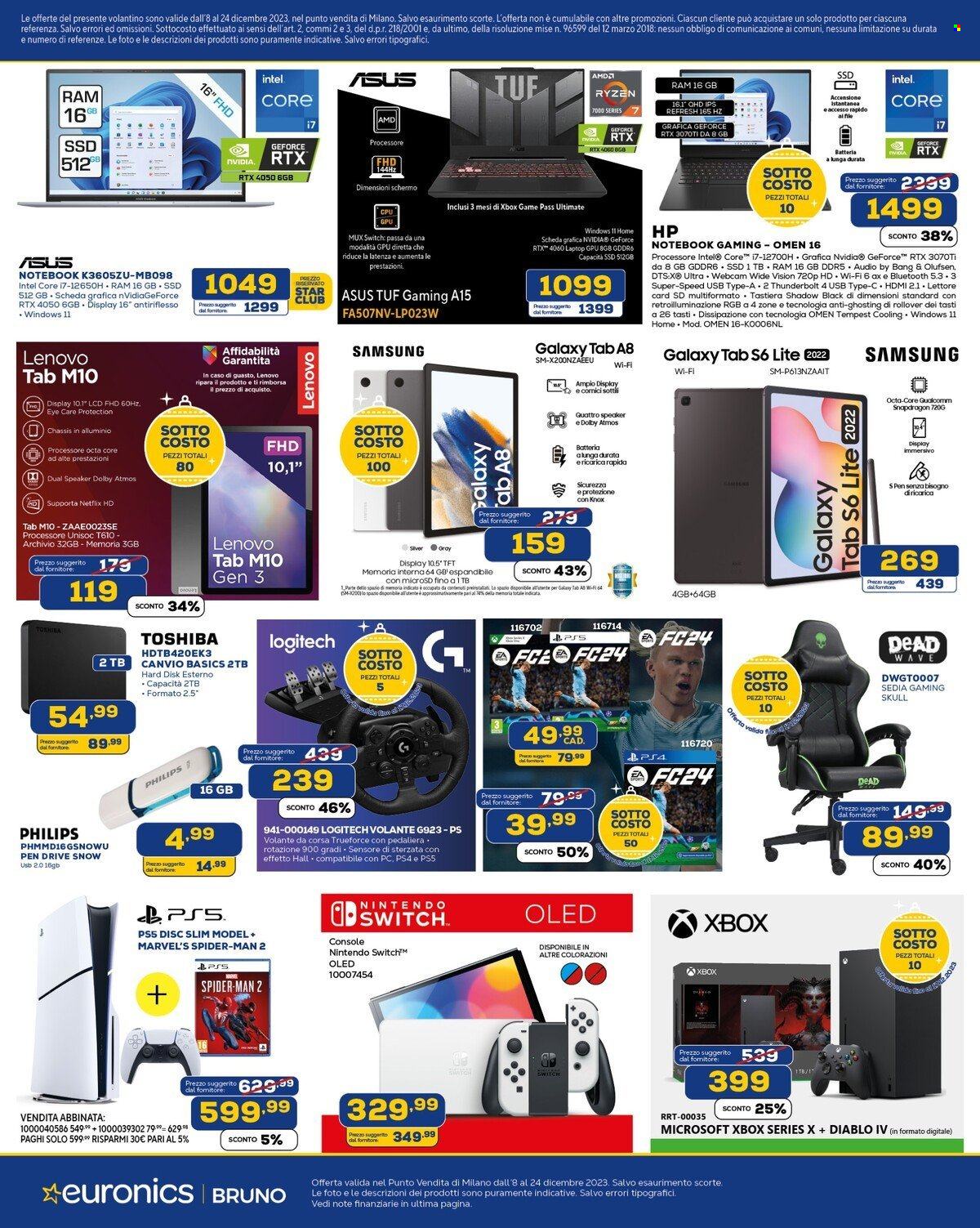 Volantino Euronics - 8/12/2023 - 24/12/2023. Pagina 14
