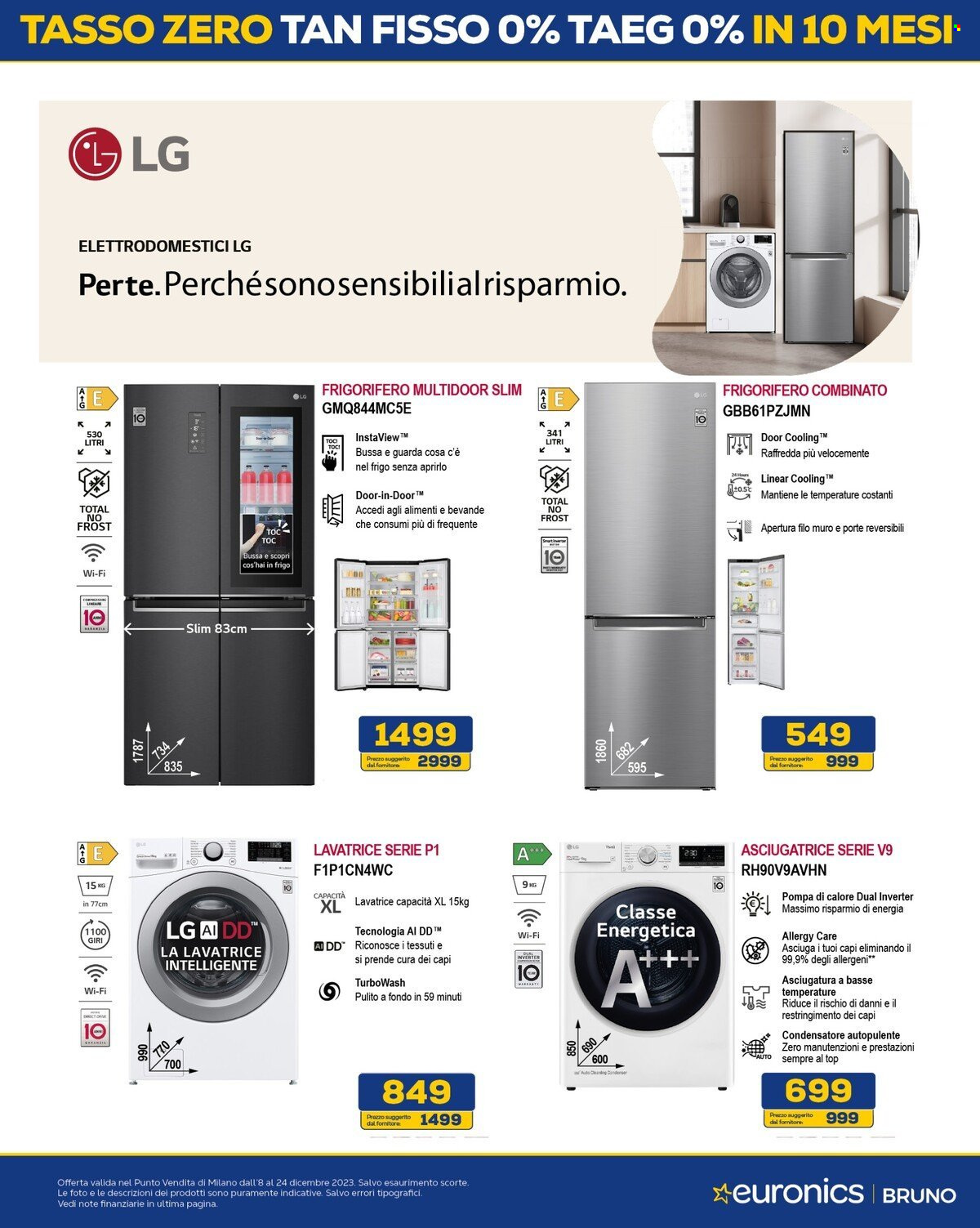 Volantino Euronics - 8/12/2023 - 24/12/2023. Pagina 31