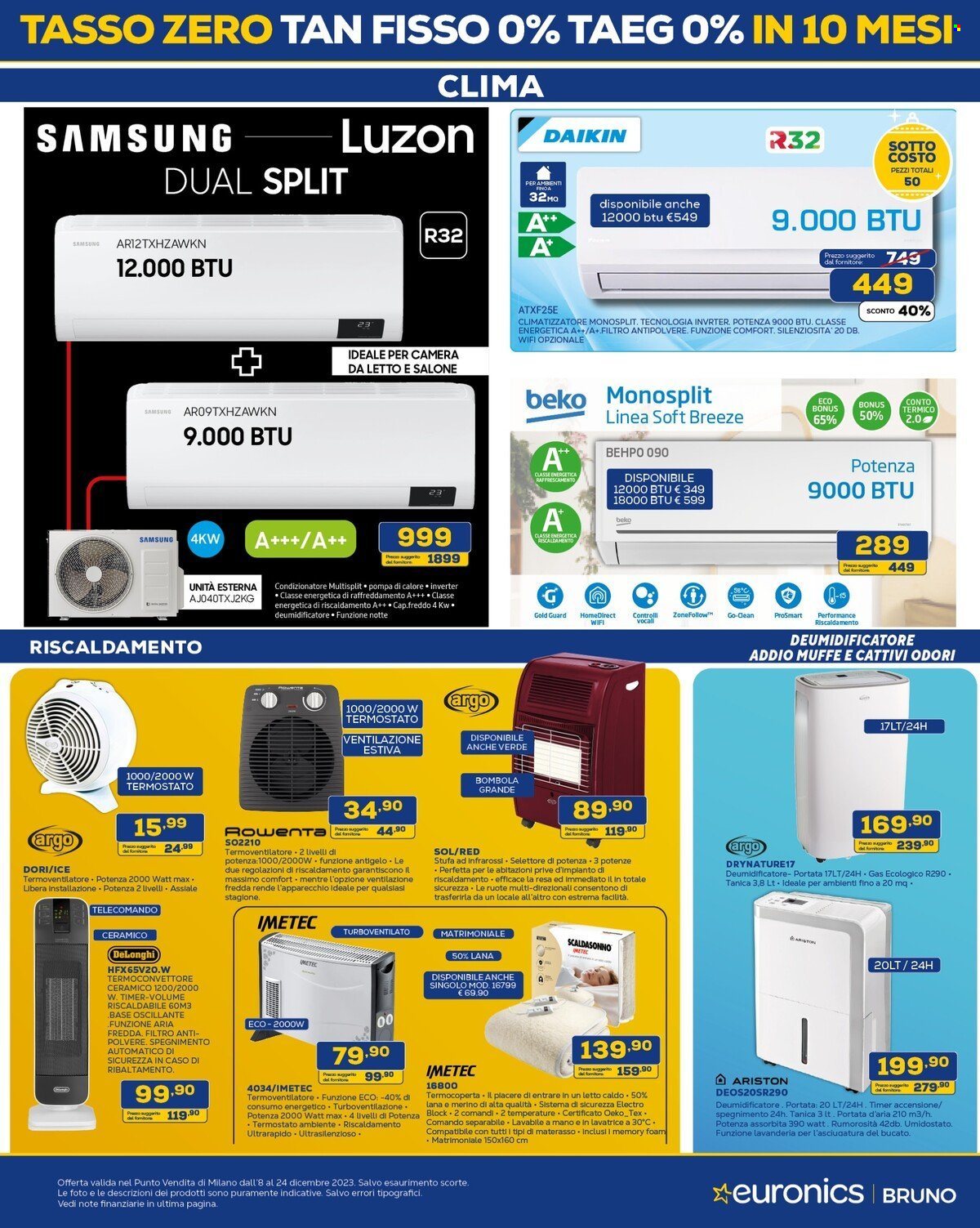 Volantino Euronics - 8/12/2023 - 24/12/2023. Pagina 33
