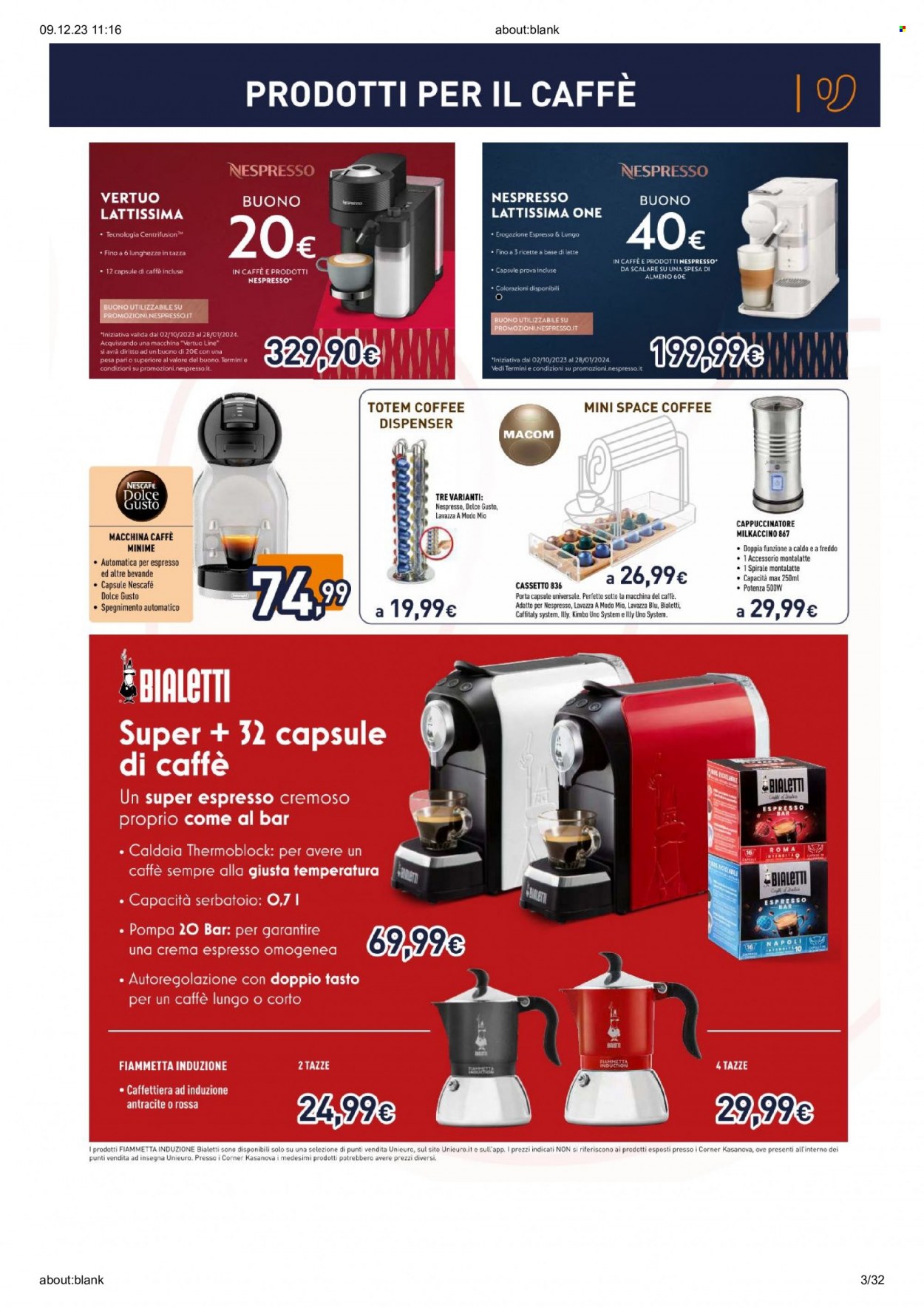 Volantino Unieuro - 9/12/2023 - 27/12/2023. Pagina 3