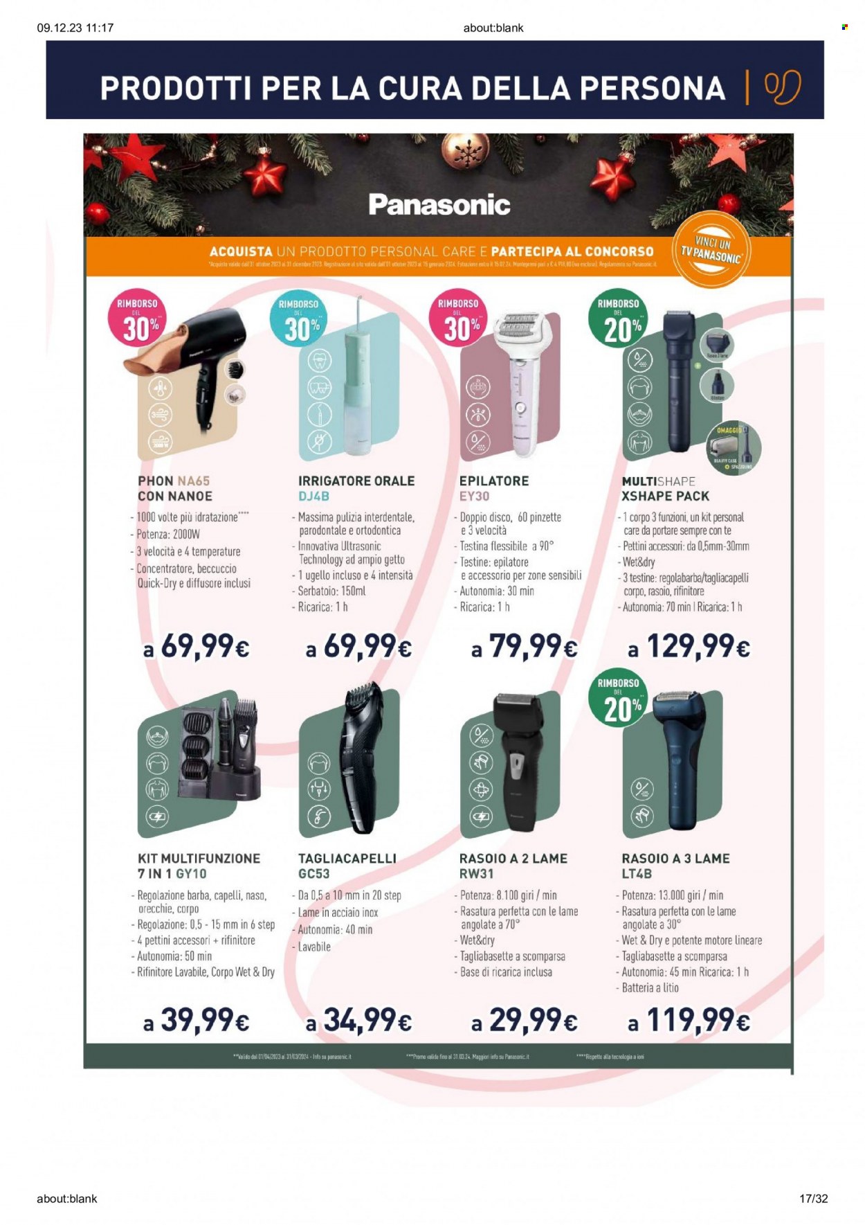 Volantino Unieuro - 9/12/2023 - 27/12/2023. Pagina 17