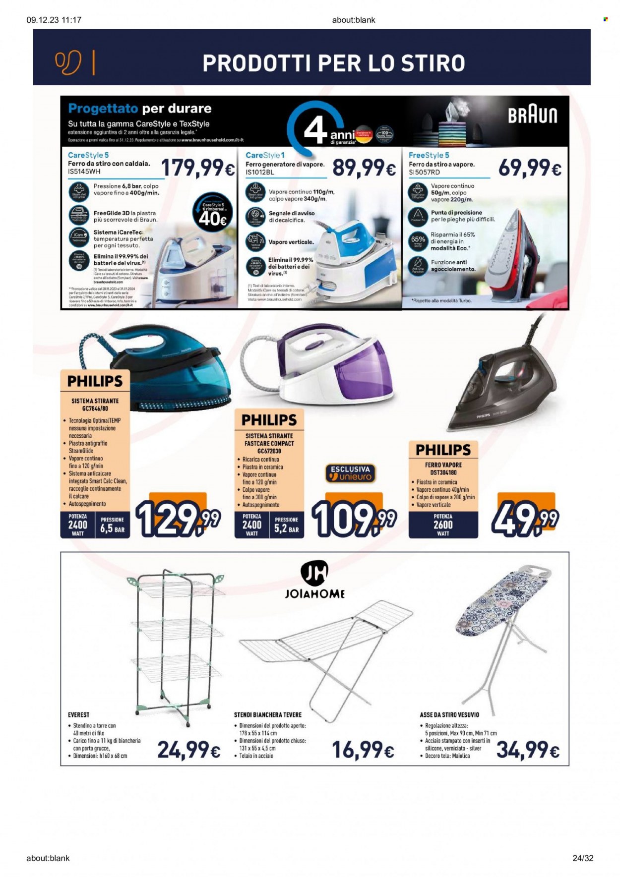 Volantino Unieuro - 9/12/2023 - 27/12/2023. Pagina 24