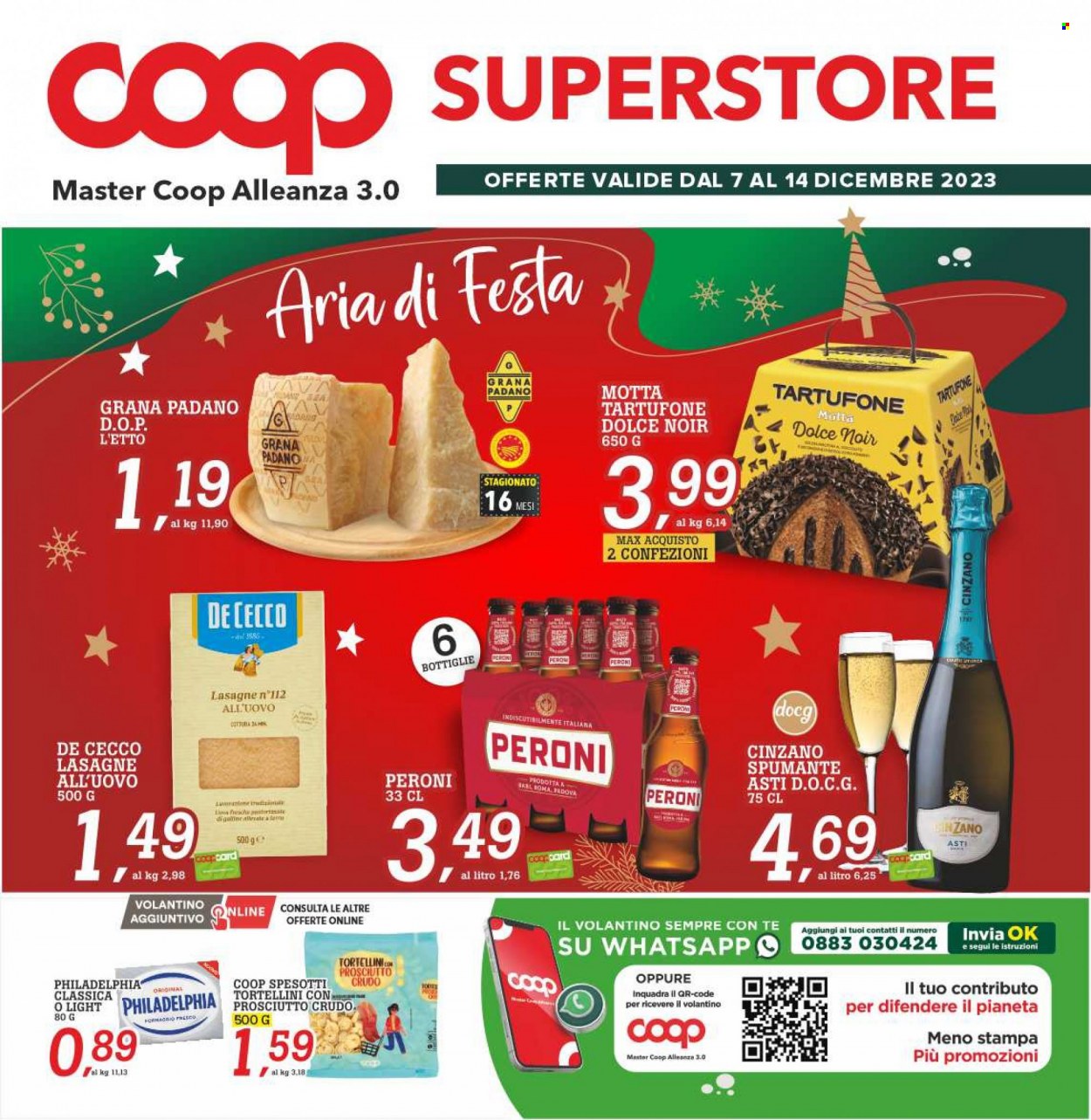 Volantino Coop - 7/12/2023 - 14/12/2023. Pagina 1
