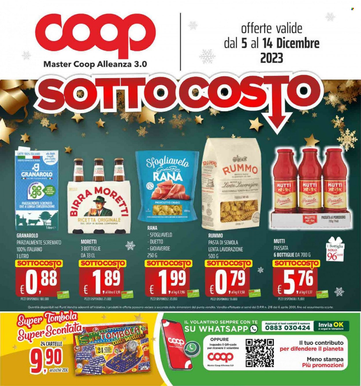 Leták Coop - 5.12.2023 - 14.12.2023. Strana 1
