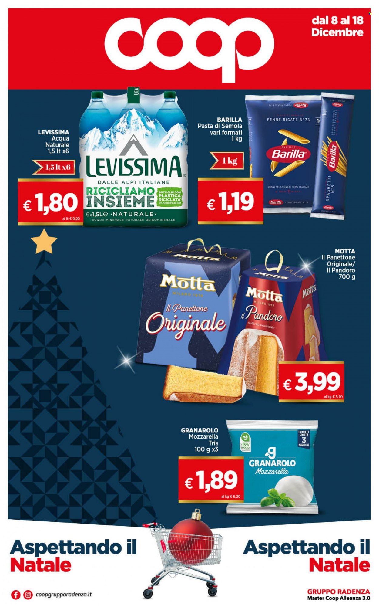 Leták Coop - 8.12.2023 - 18.12.2023. Strana 1