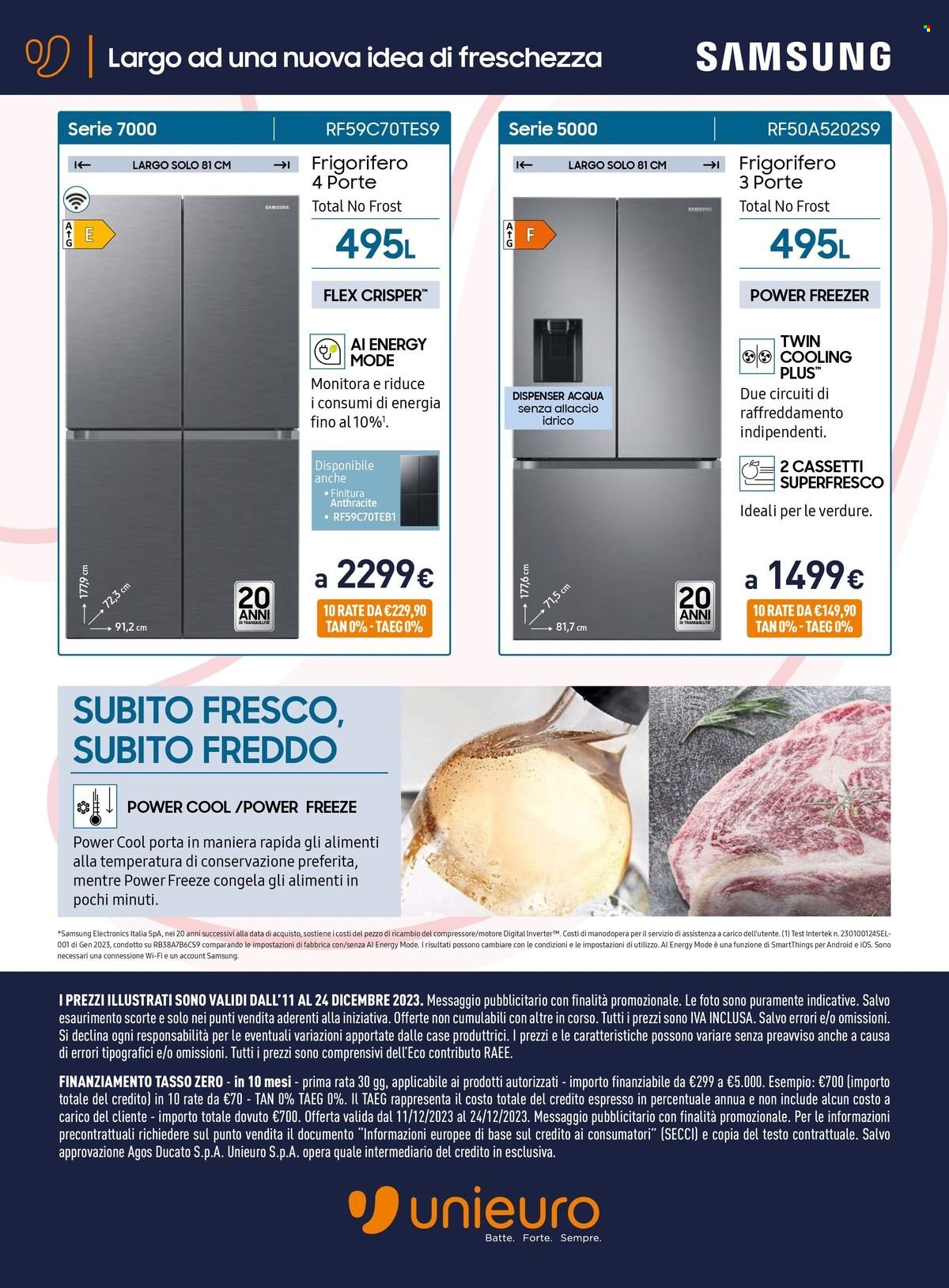 Volantino Unieuro - 11/12/2023 - 24/12/2023. Pagina 8