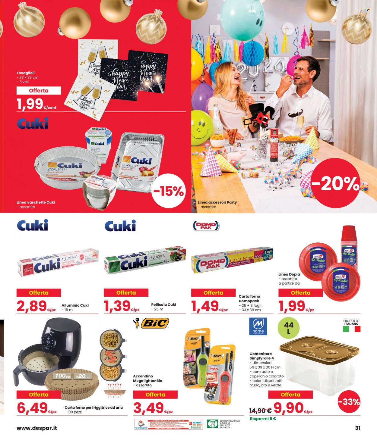 Volantino Interspar - 11/12/2023 - 31/12/2023. Pagina 31