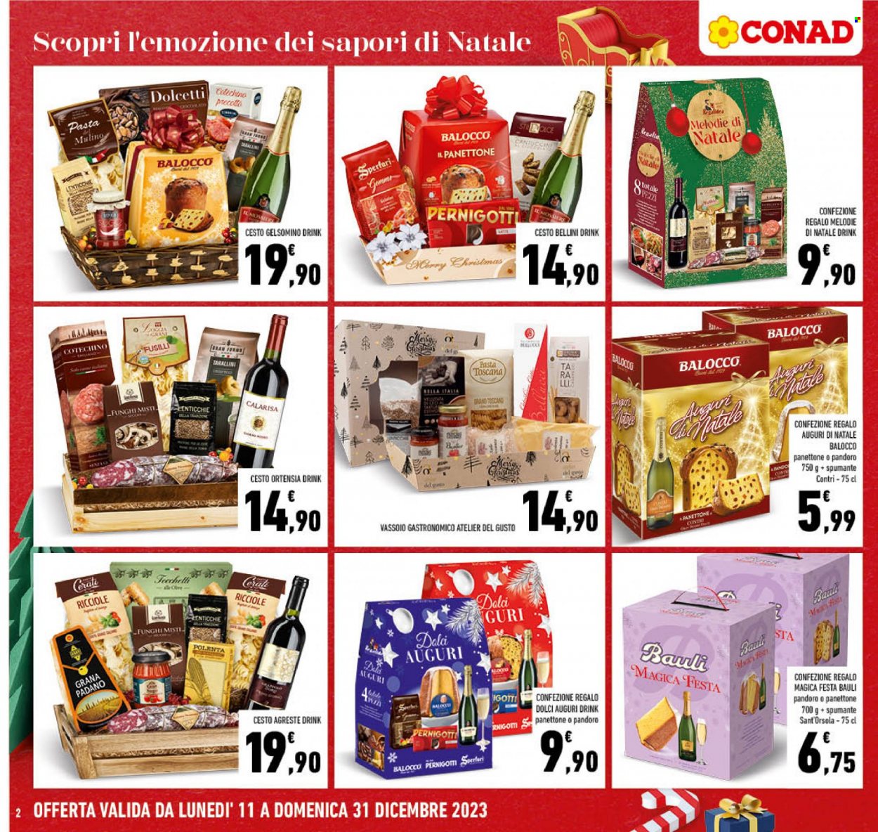 Volantino Conad - 11/12/2023 - 31/12/2023. Pagina 2