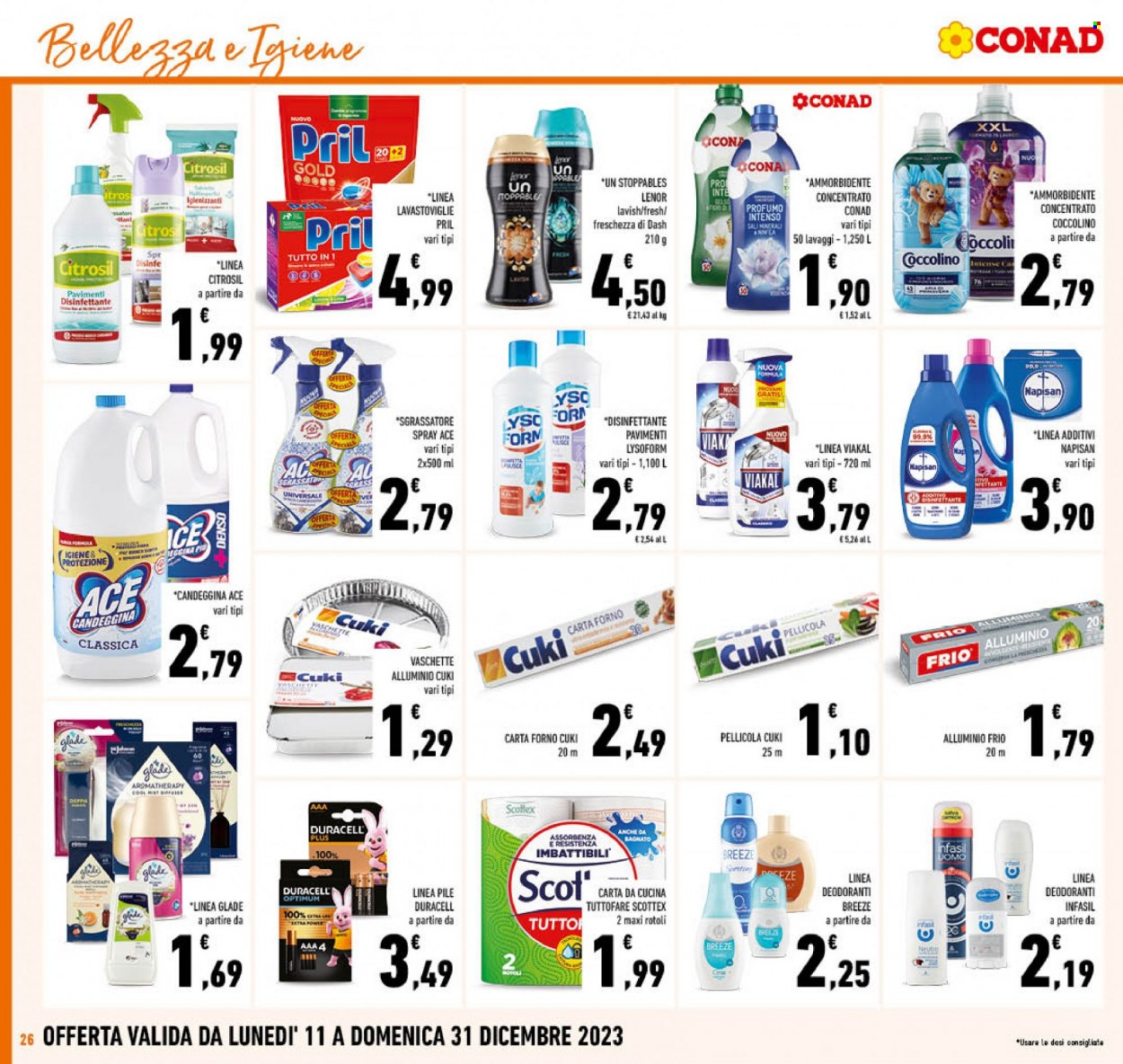 Volantino Conad - 11/12/2023 - 31/12/2023. Pagina 26
