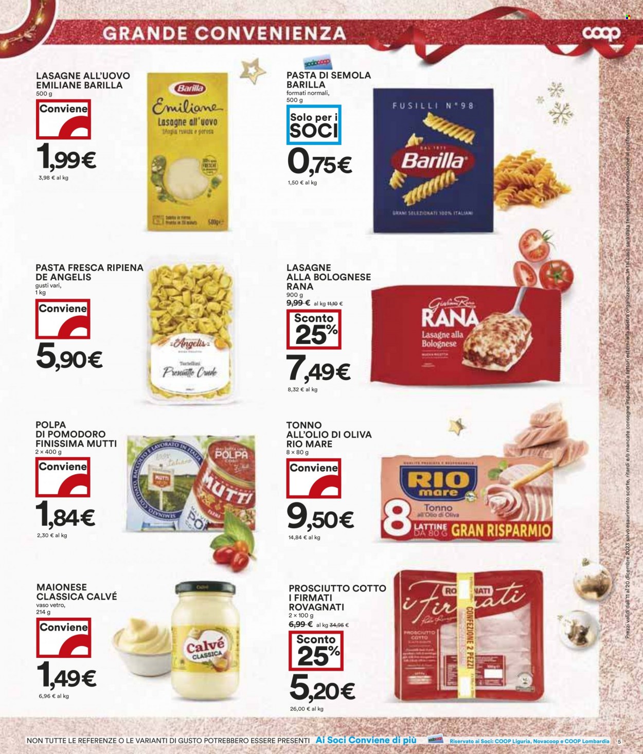 Leták Coop - 11.12.2023 - 20.12.2023. Strana 5