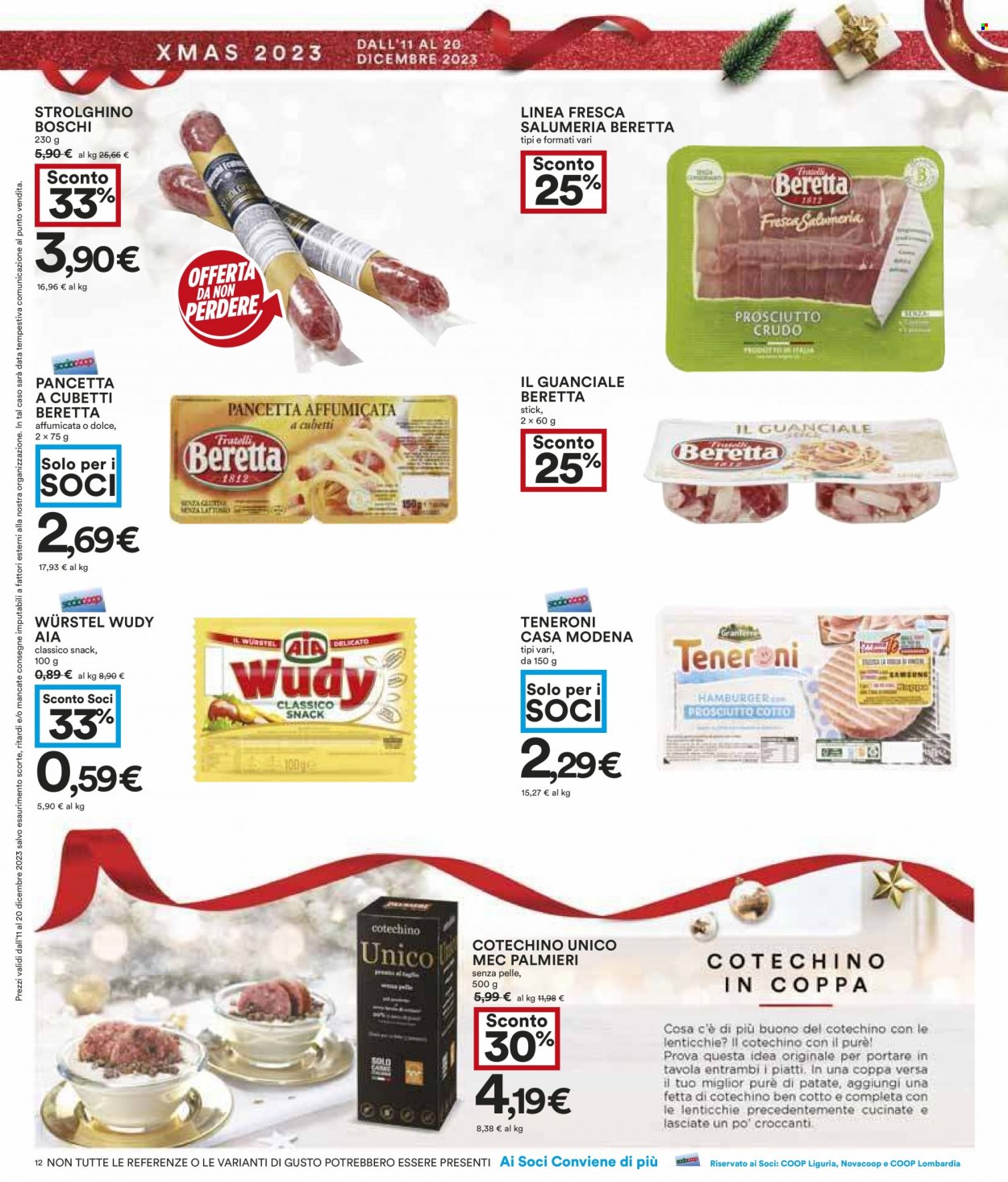 Leták Coop - 11.12.2023 - 20.12.2023. Strana 12