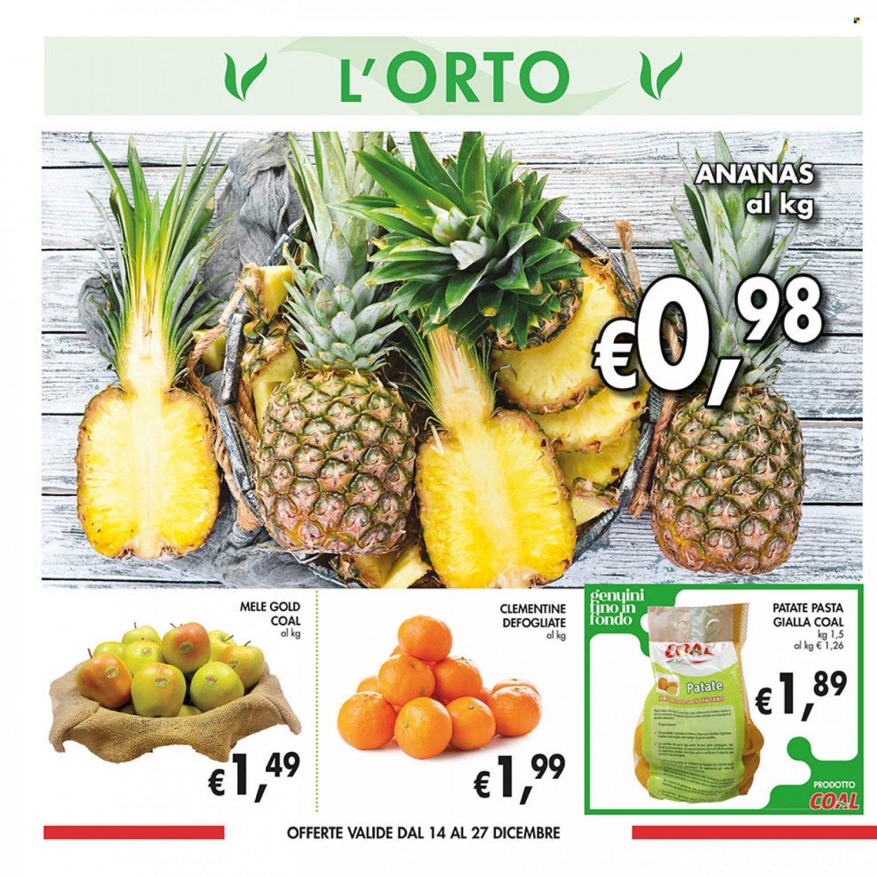Volantino COAL - 14/12/2023 - 27/12/2023. Pagina 2