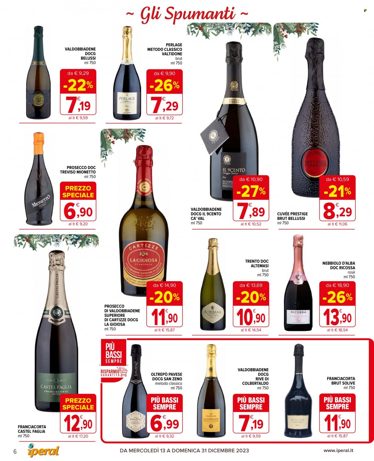 Volantino Iperal - 13/12/2023 - 31/12/2023. Pagina 6