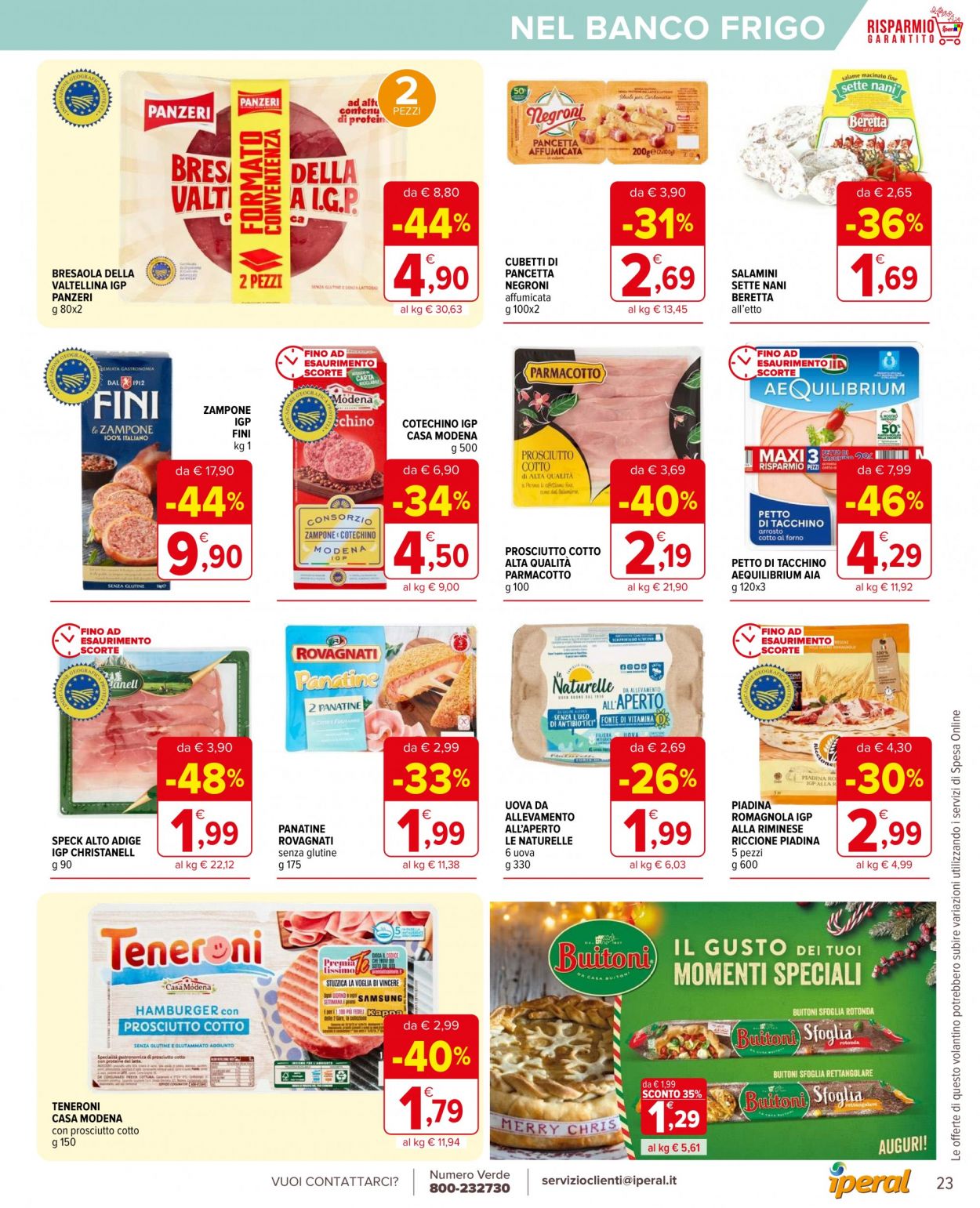 Volantino Iperal - 13/12/2023 - 31/12/2023. Pagina 23