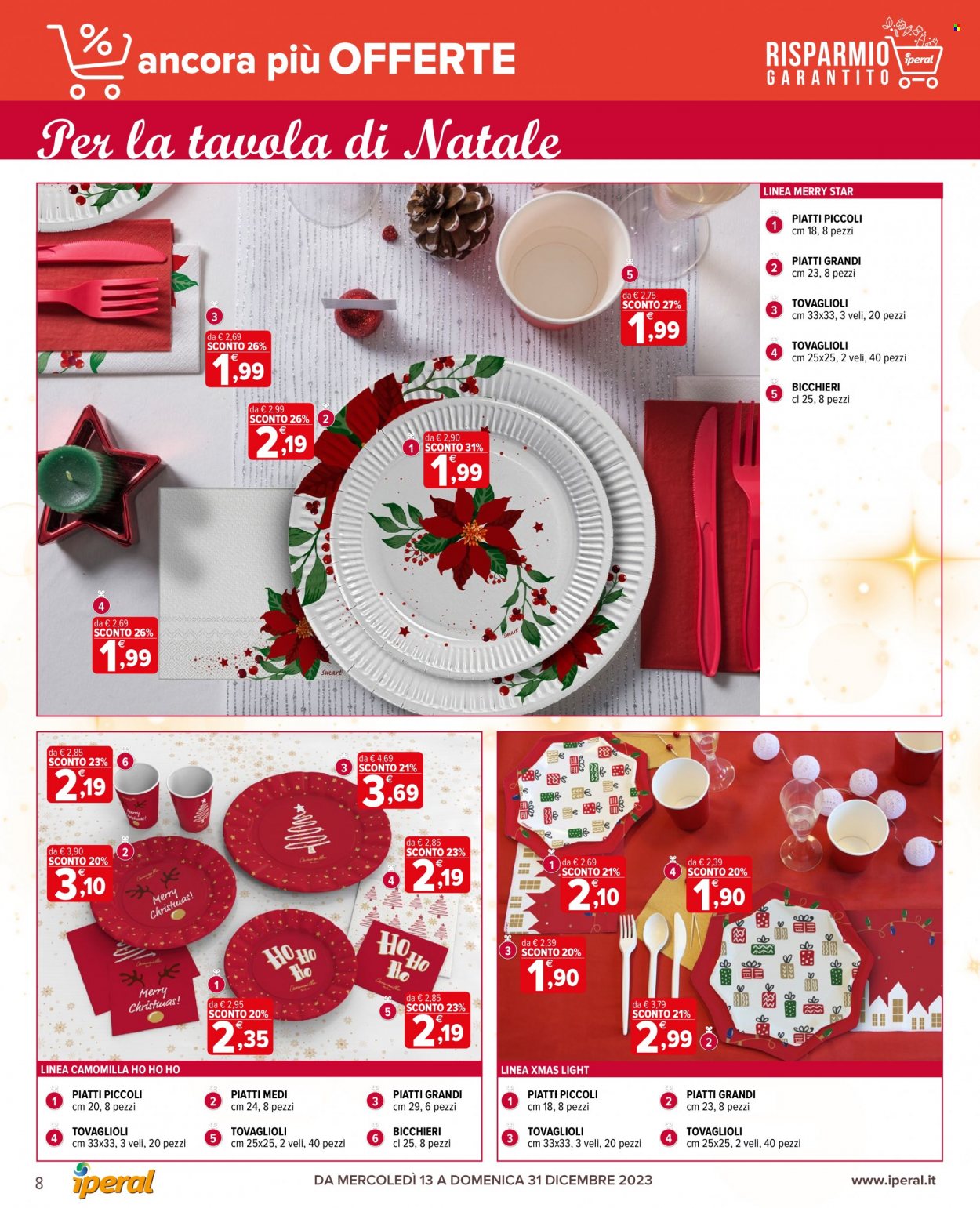 Volantino Iperal - 13/12/2023 - 31/12/2023. Pagina 8