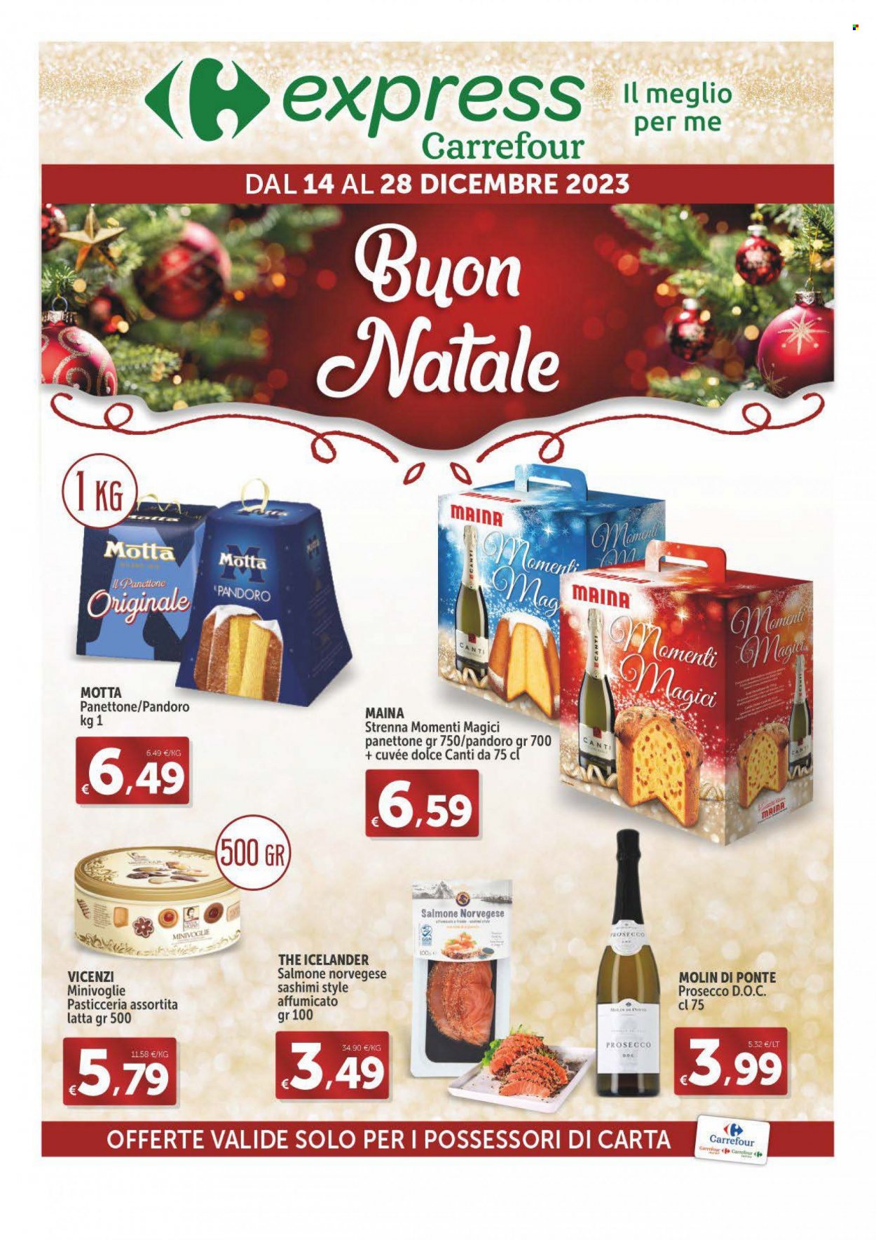Leták Carrefour - 14.12.2023 - 28.12.2023. Strana 1