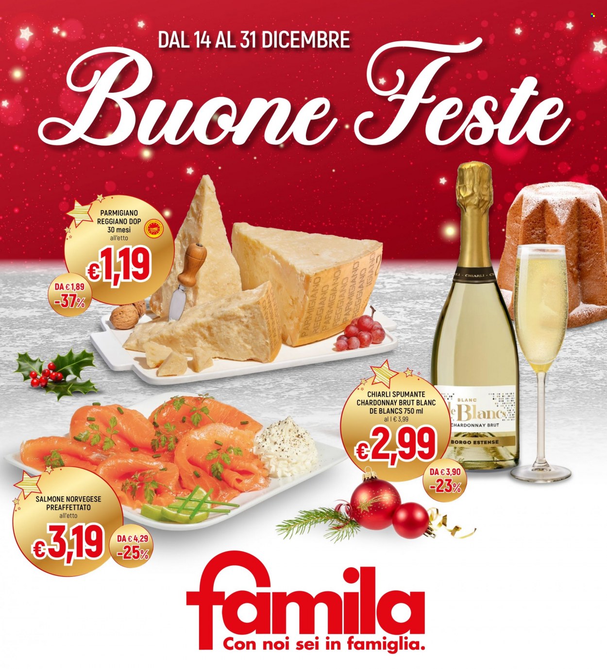 Volantino Famila - 14/12/2023 - 31/12/2023. Pagina 1