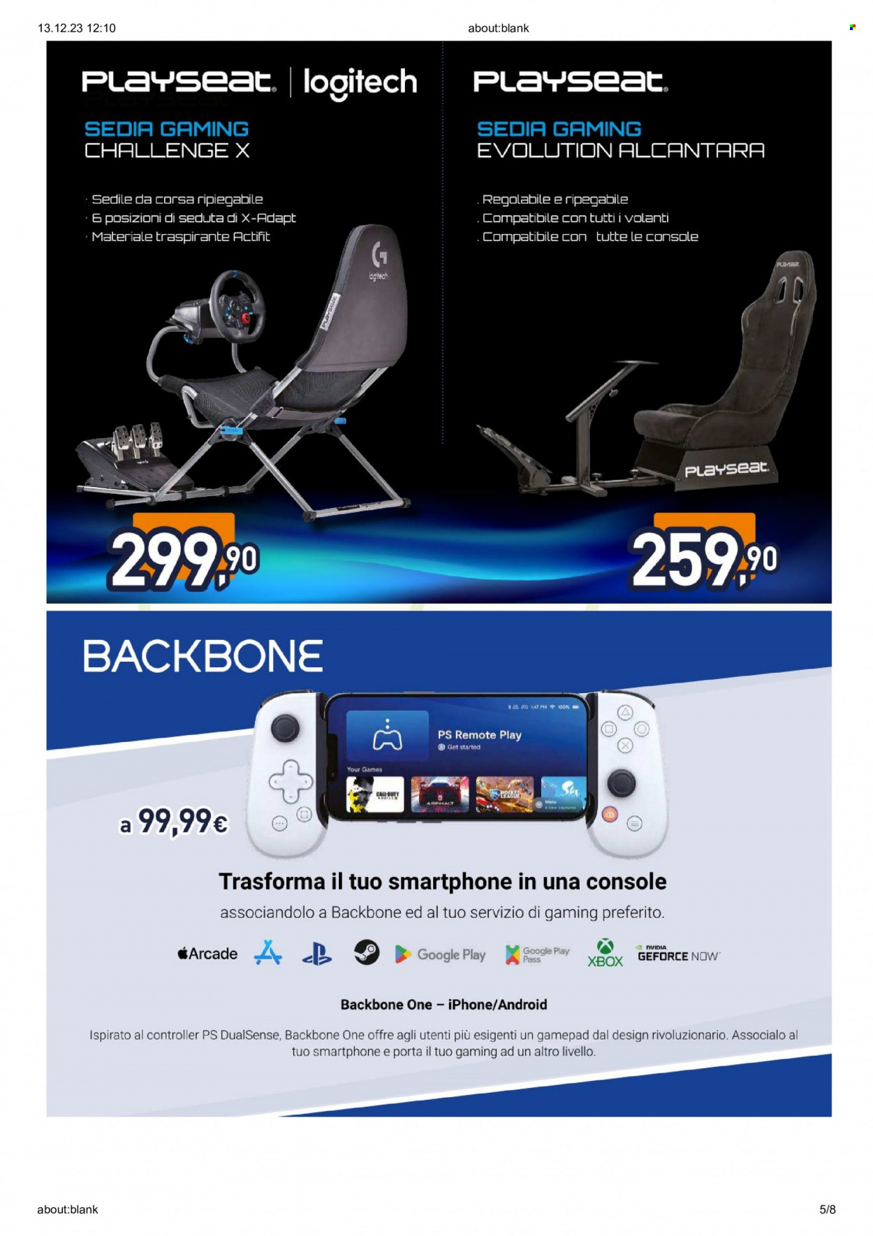 Volantino Unieuro - 13/12/2023 - 24/12/2023. Pagina 5