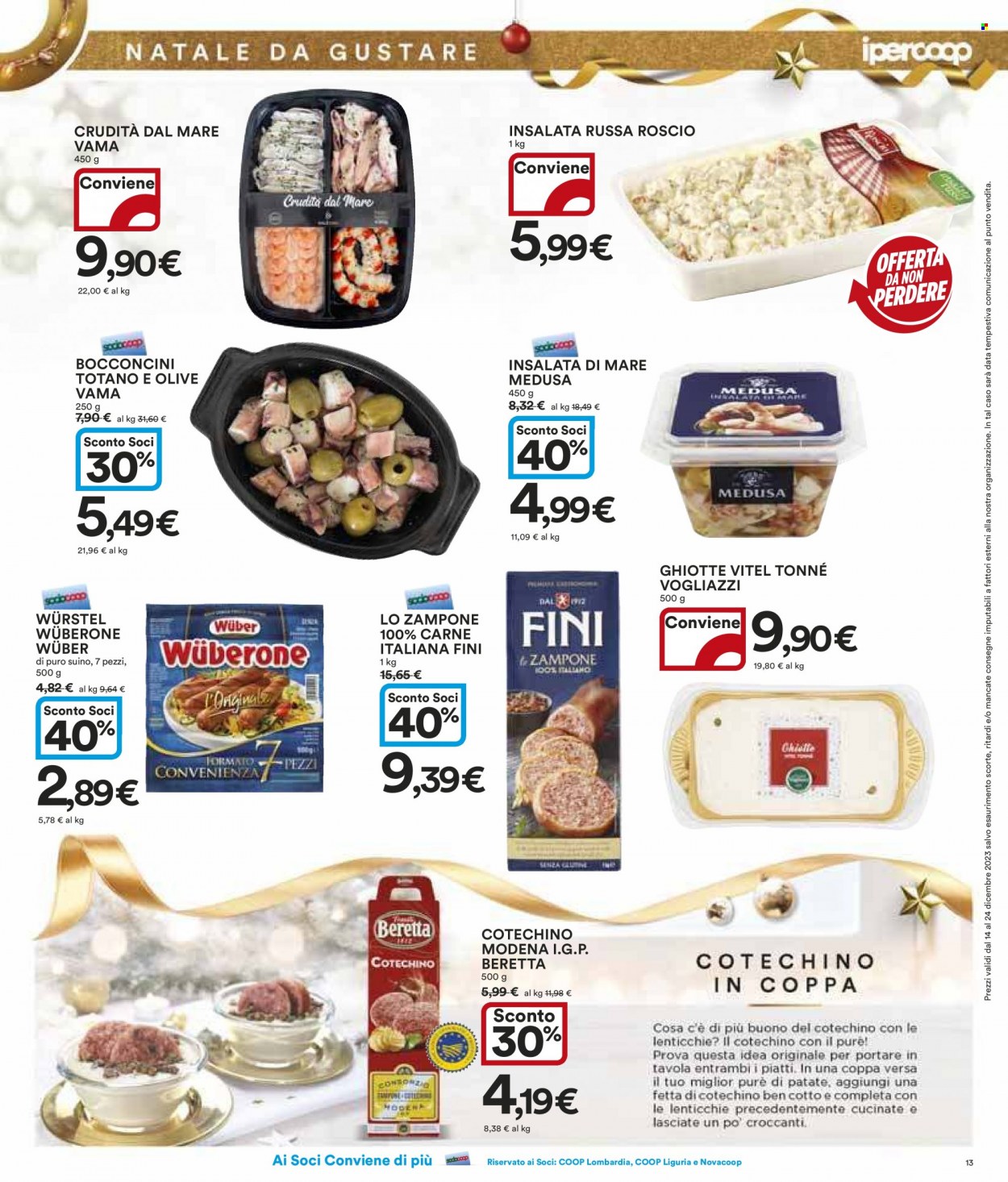 Volantino Coop - 14/12/2023 - 24/12/2023. Pagina 13