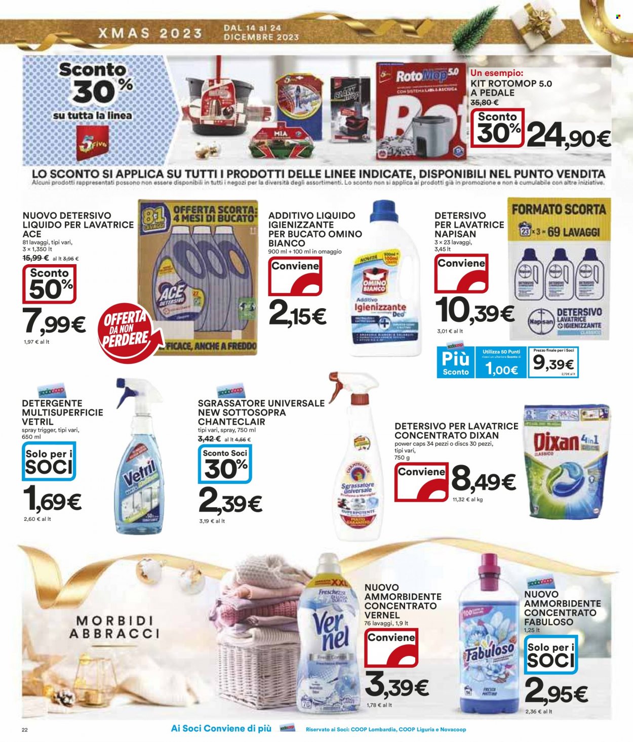 Volantino Coop - 14/12/2023 - 24/12/2023. Pagina 22