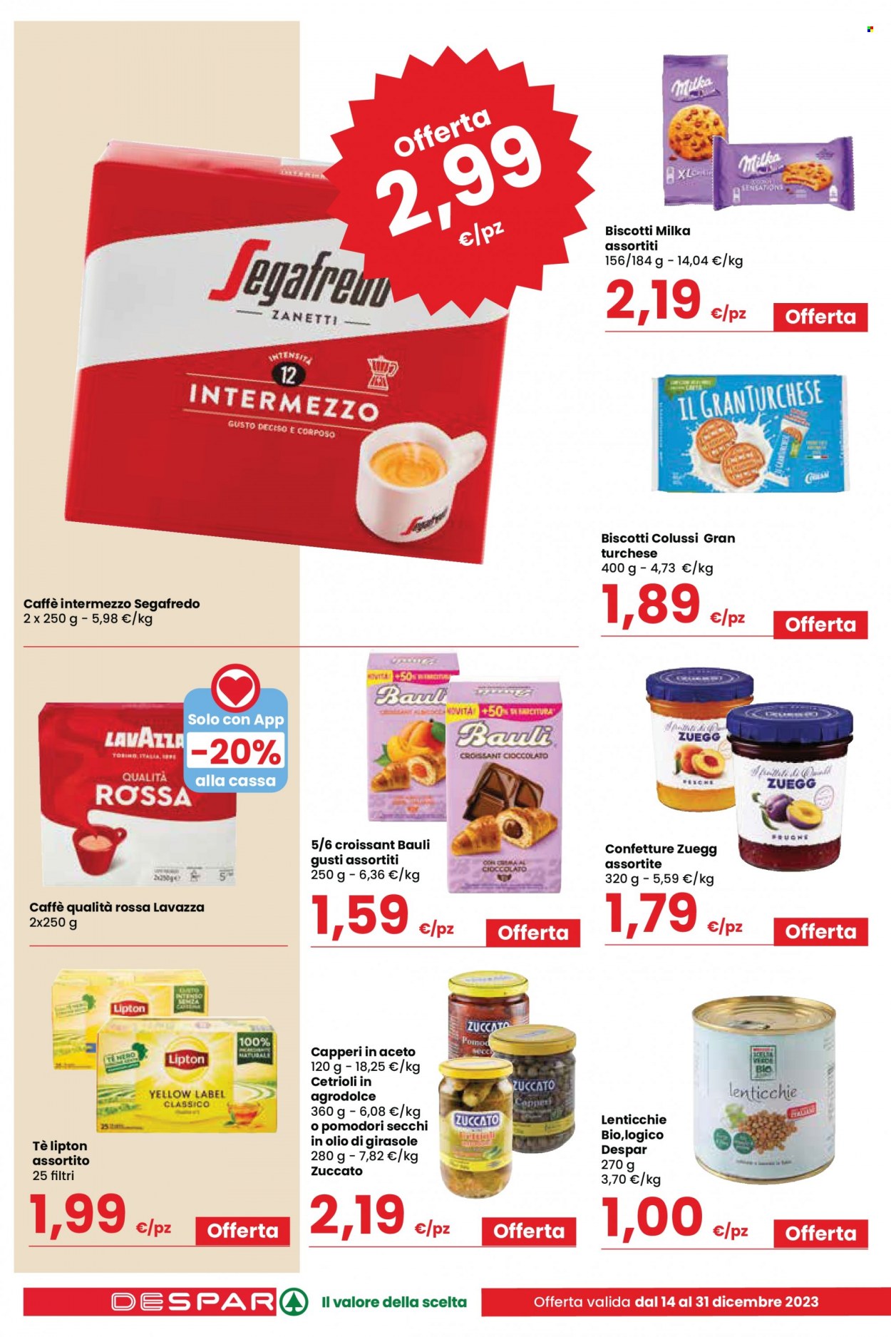 Volantino Despar - 14/12/2023 - 31/12/2023. Pagina 18