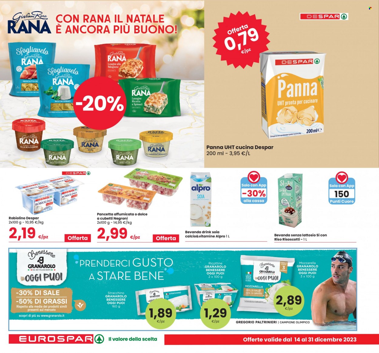 Volantino Eurospar - 14/12/2023 - 31/12/2023. Pagina 12