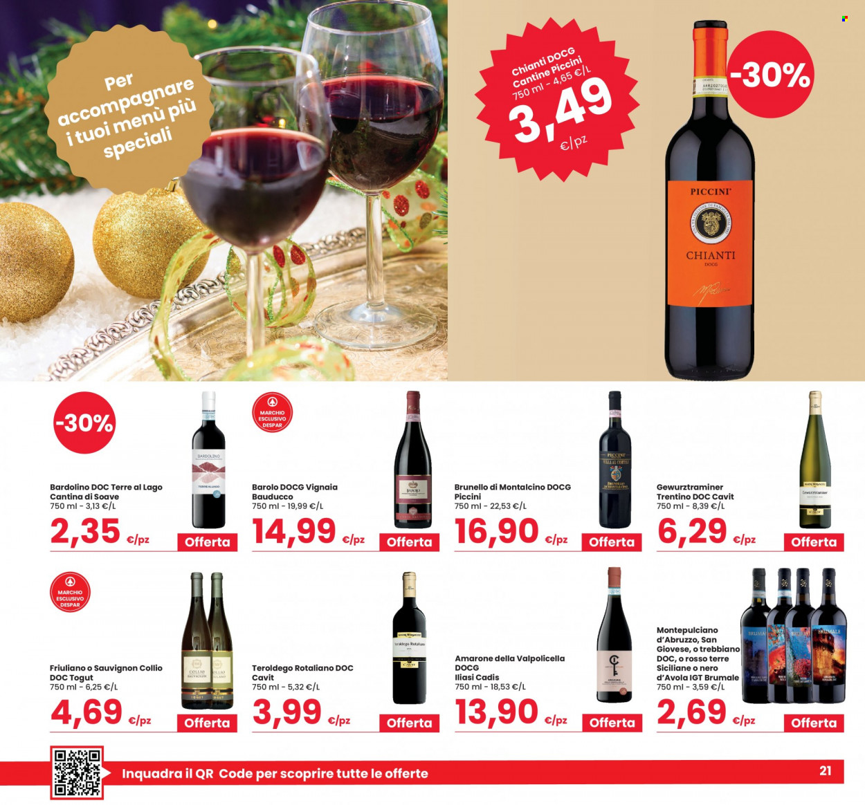 Volantino Eurospar - 14/12/2023 - 31/12/2023. Pagina 21