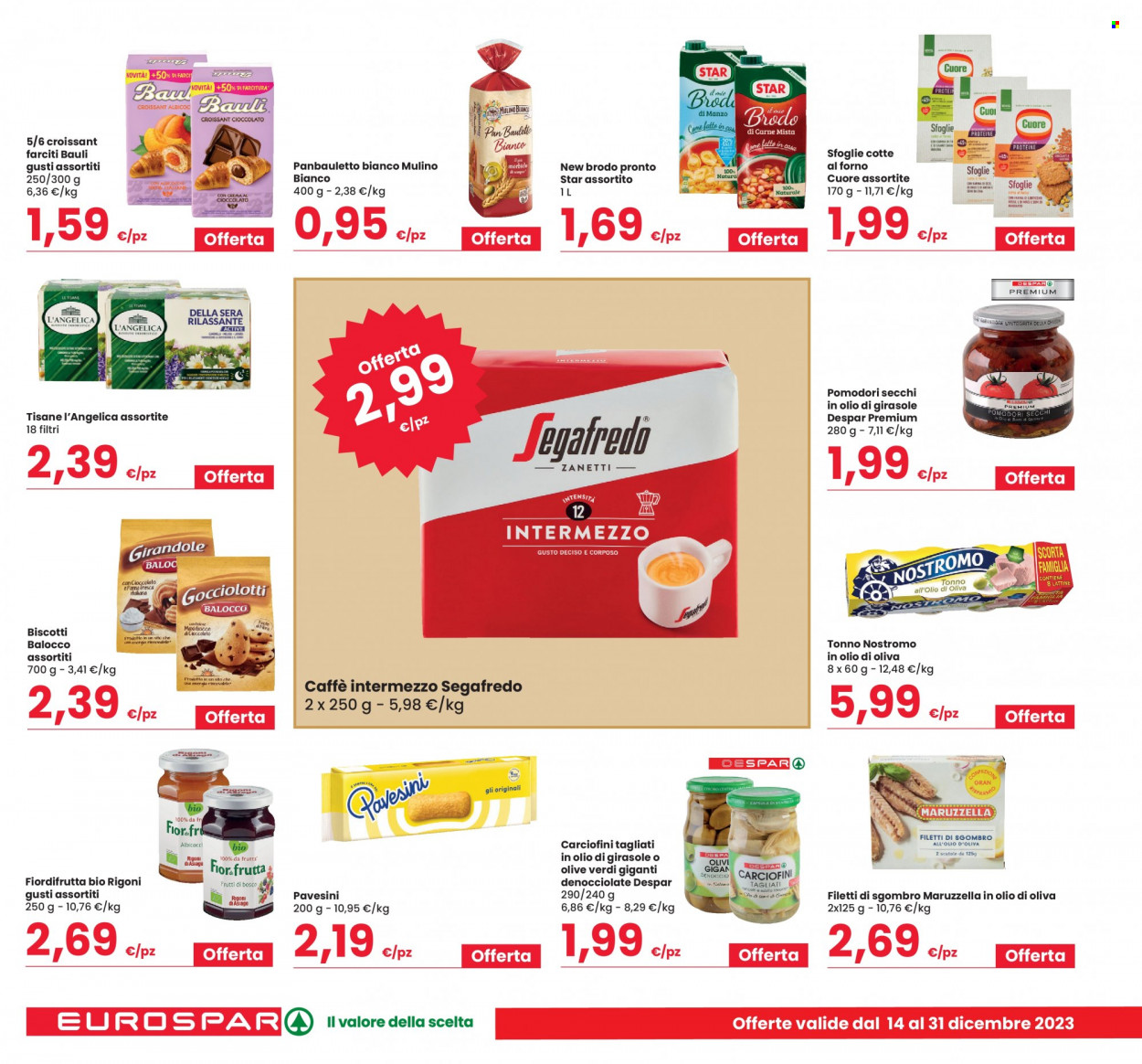 Volantino Eurospar - 14/12/2023 - 31/12/2023. Pagina 24