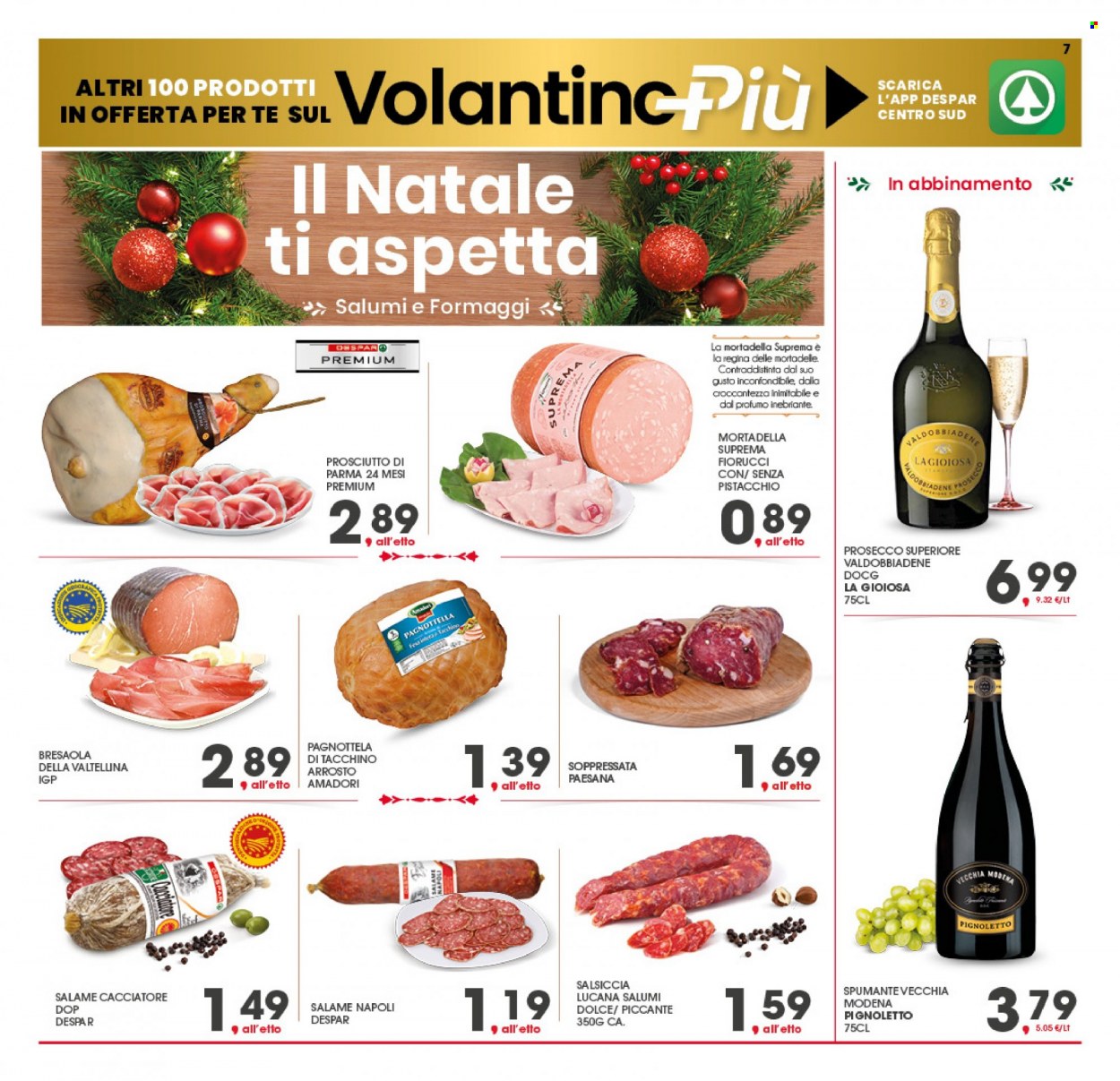 Volantino Eurospar - 14/12/2023 - 26/12/2023. Pagina 7