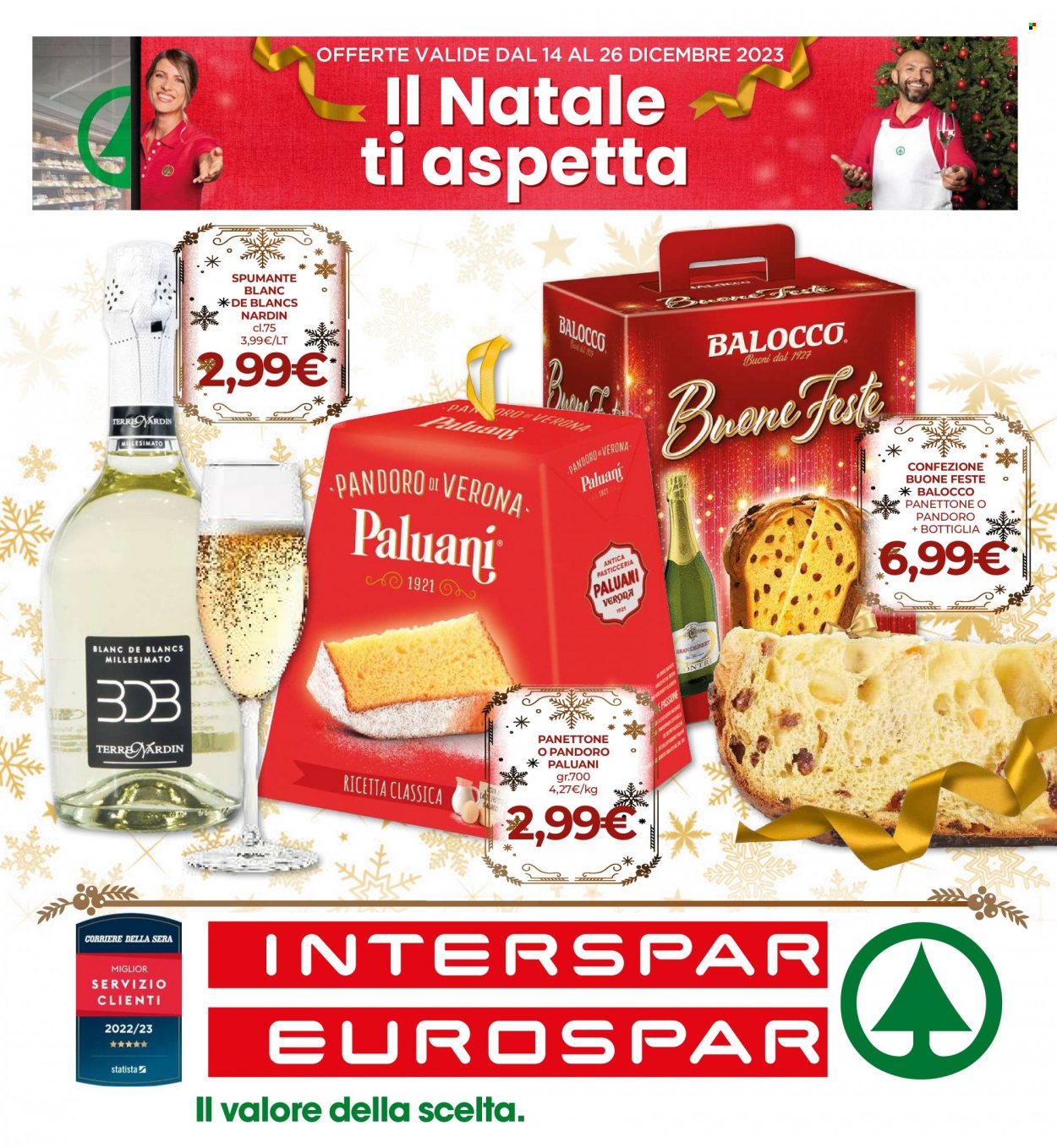 Volantino Interspar - 14/12/2023 - 26/12/2023. Pagina 1