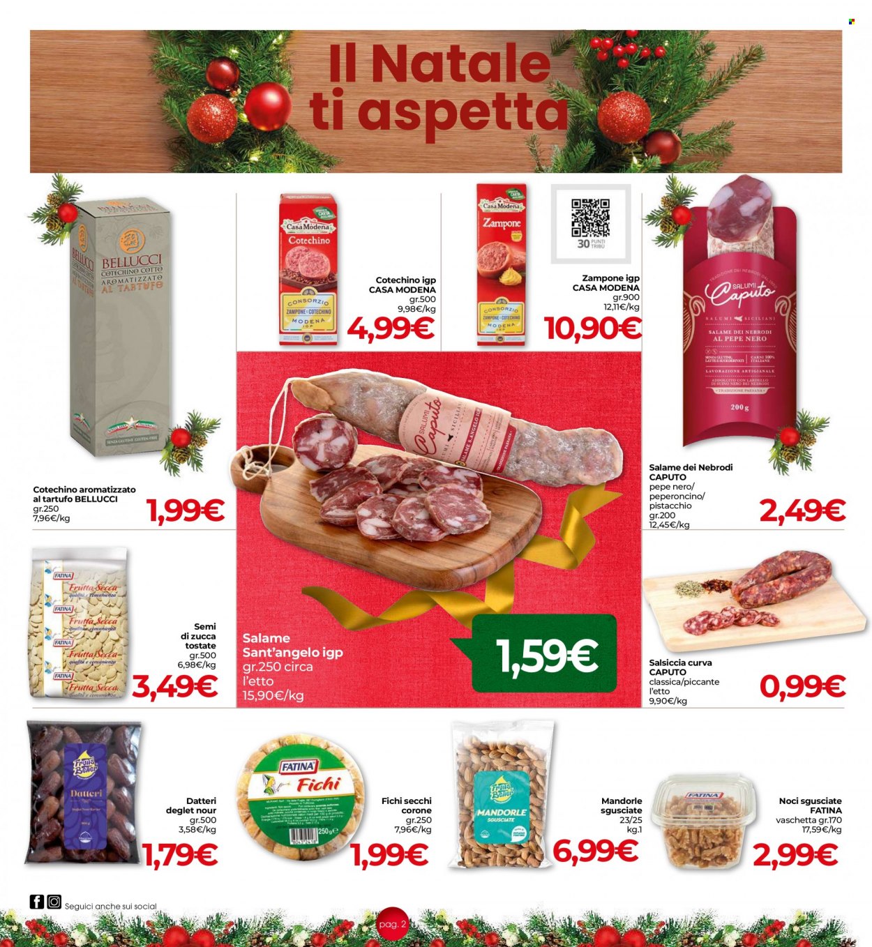 Volantino Eurospar - 14/12/2023 - 26/12/2023. Pagina 2