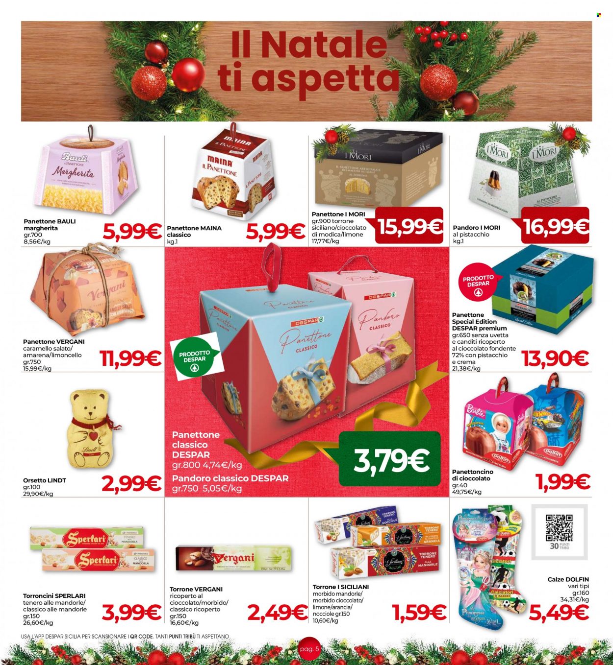Volantino Eurospar - 14/12/2023 - 26/12/2023. Pagina 5