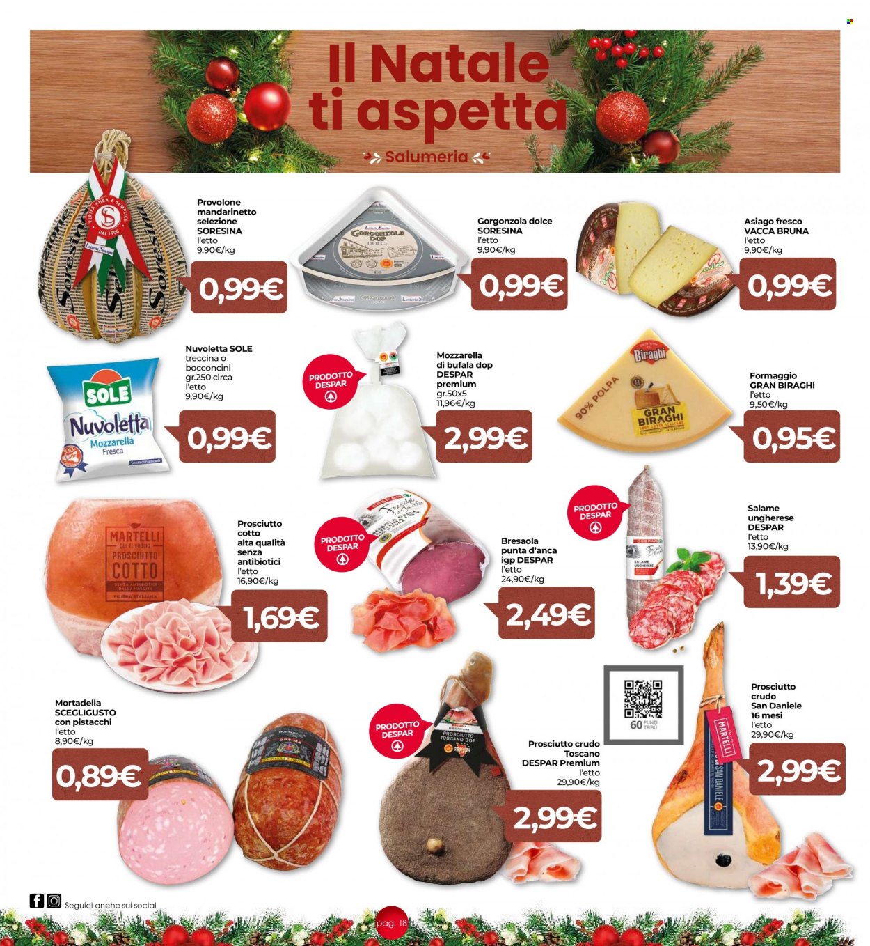 Volantino Eurospar - 14/12/2023 - 26/12/2023. Pagina 18