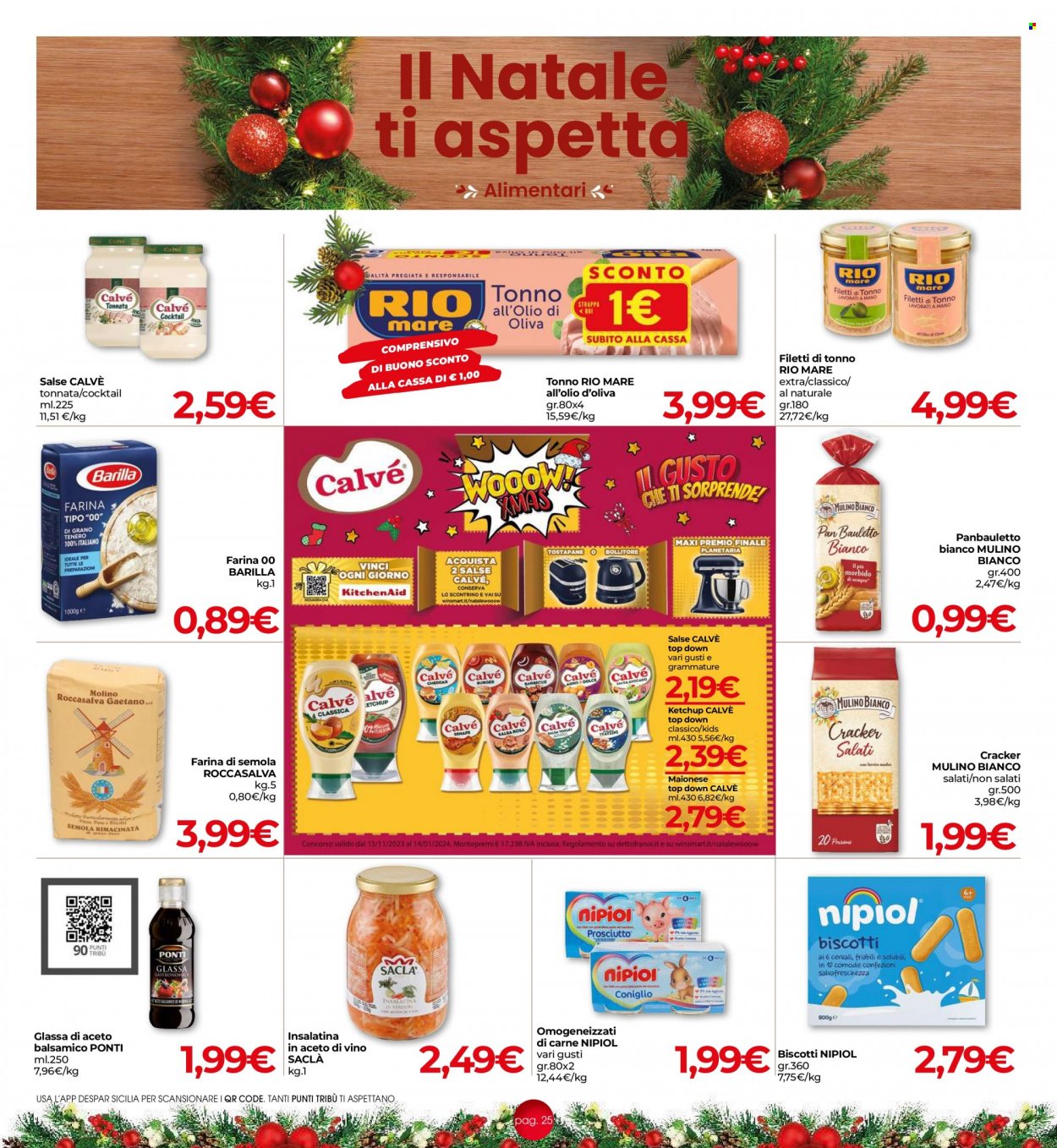 Volantino Eurospar - 14/12/2023 - 26/12/2023. Pagina 25