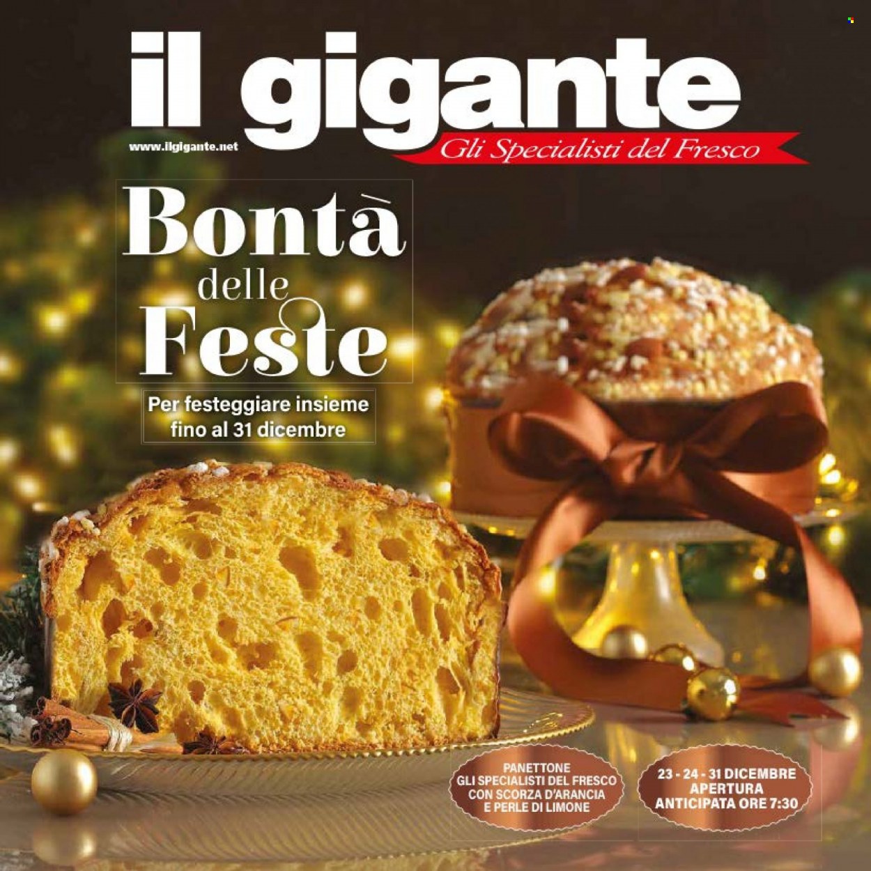Volantino Il Gigante - 14/12/2023 - 31/12/2023. Pagina 1