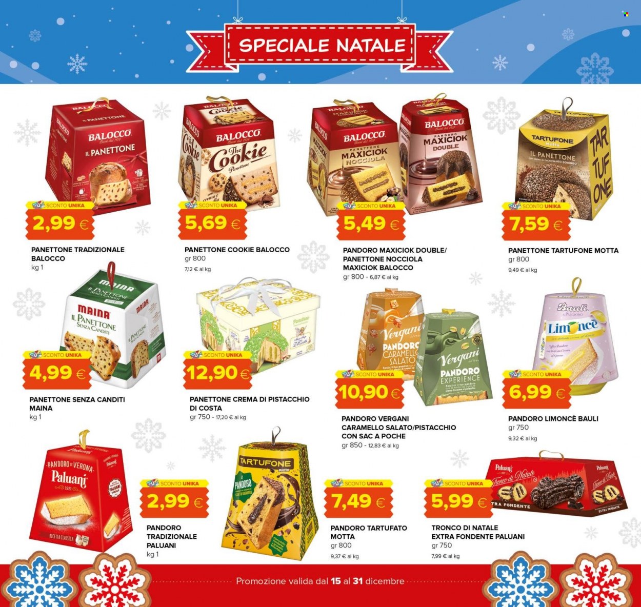 Volantino Oasi - 15/12/2023 - 31/12/2023. Pagina 5