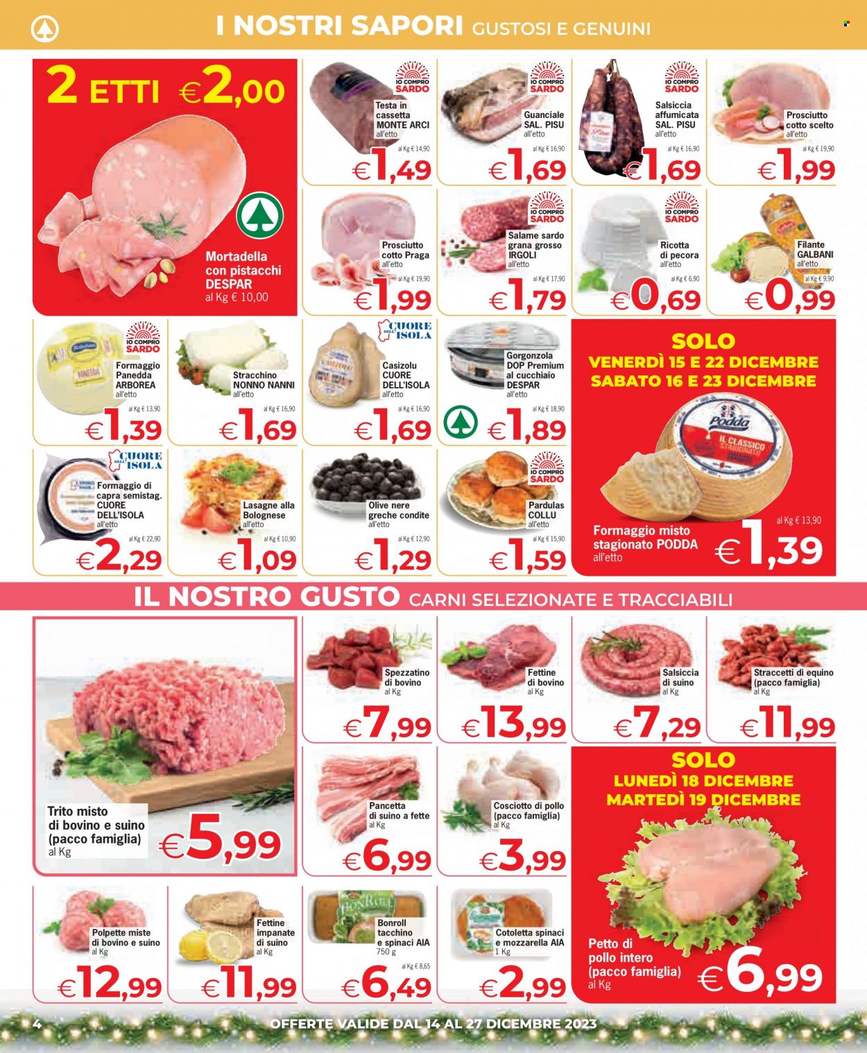 Volantino Despar - 14/12/2023 - 27/12/2023. Pagina 4